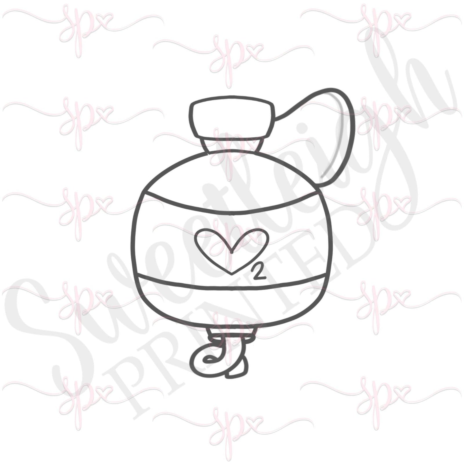 Oxygen Bag Cookie Cutter - Sweetleigh 