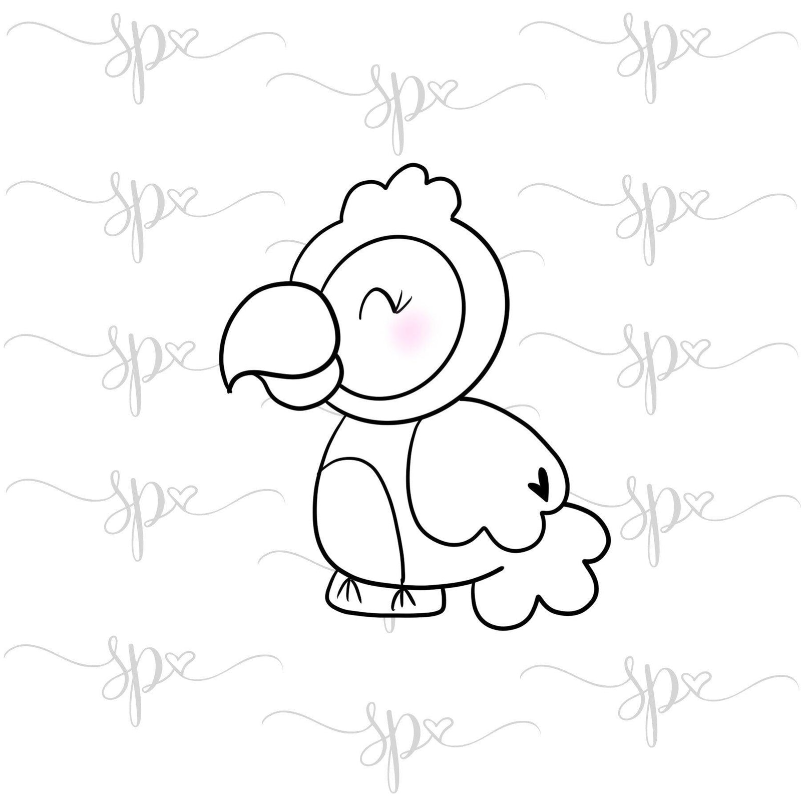 Parrot Cookie Cutter - Sweetleigh 