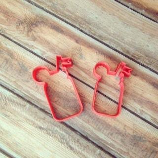 Party Drink Jar Cookie Cutter - Sweetleigh 