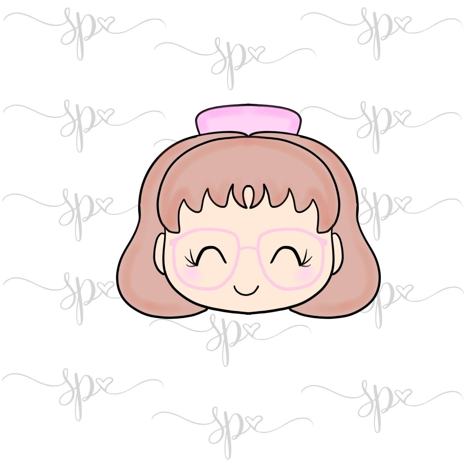 Peg Face Cookie Cutter - Sweetleigh 