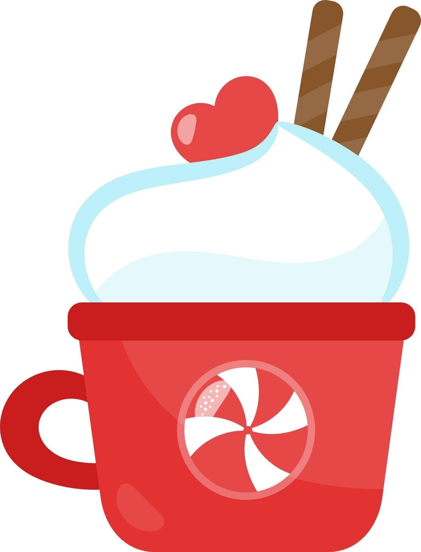 Peppermint Mug Cookie Cutter - Sweetleigh 