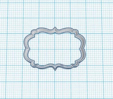 Perla Plaque Cookie Cutter - Sweetleigh 
