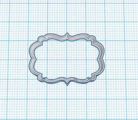 Perla Plaque Cookie Cutter - Sweetleigh 