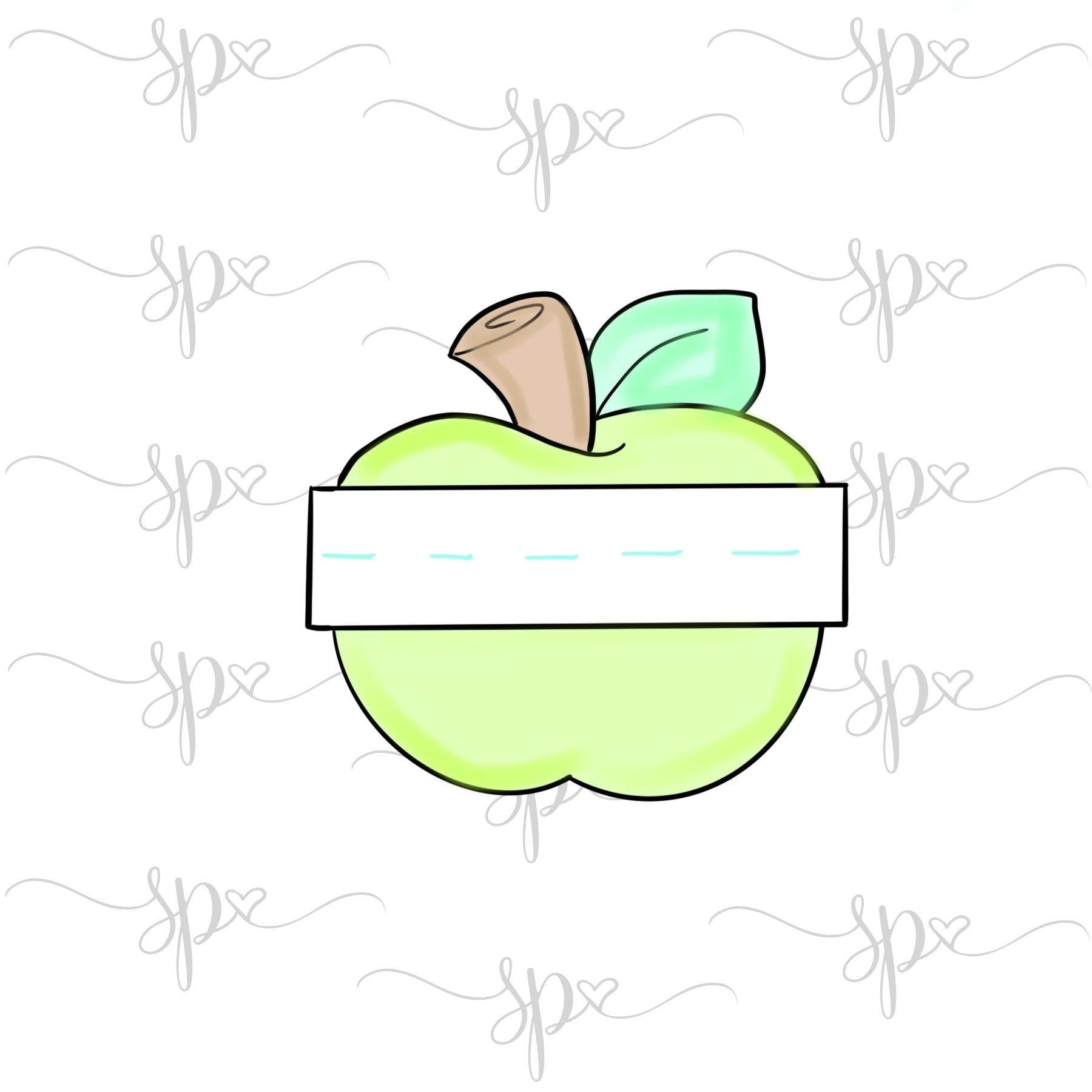 Personalized Apple Cookie Cutter - Sweetleigh 