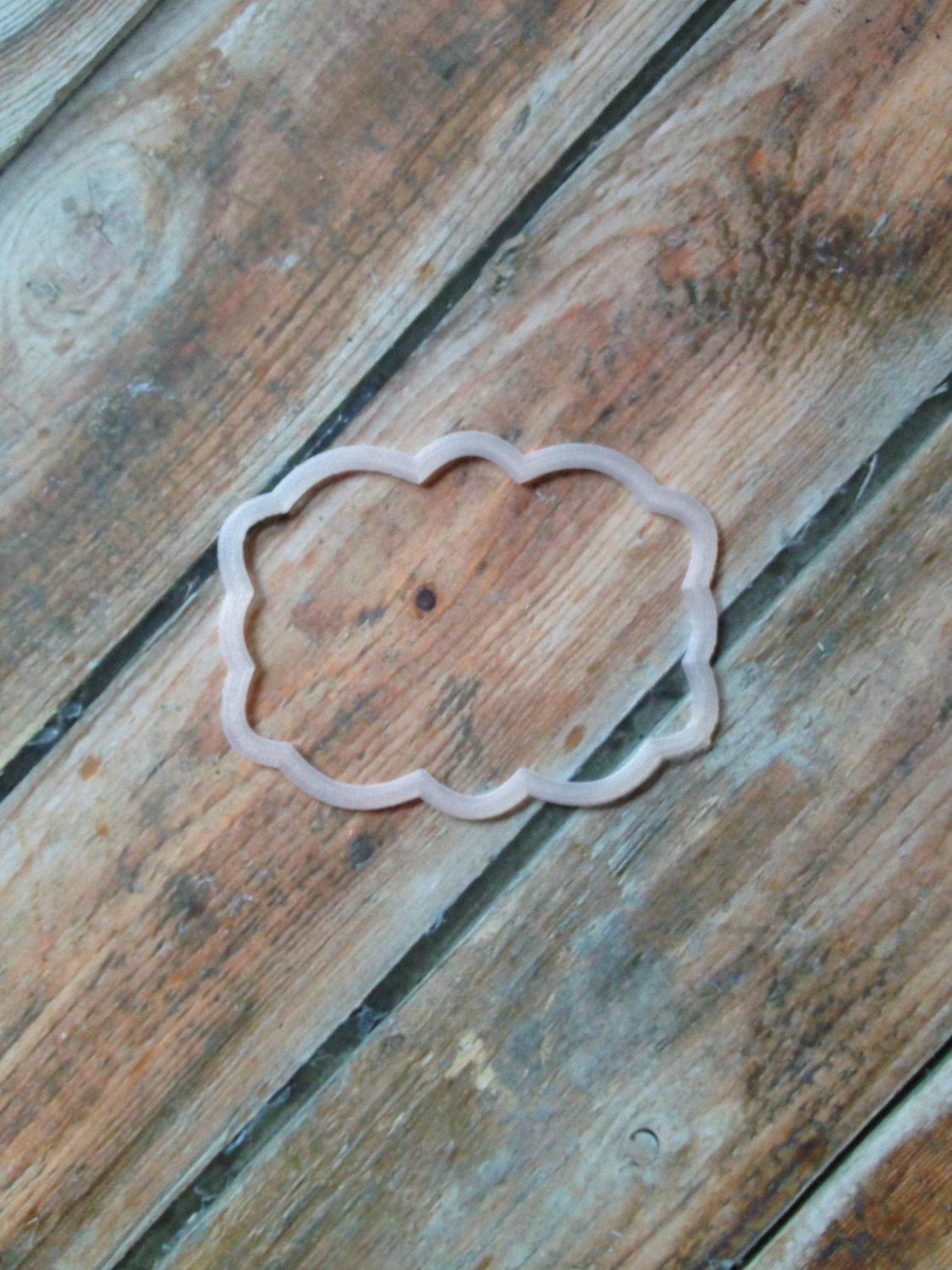 Phrine Plaque Cookie Cutter - Sweetleigh 