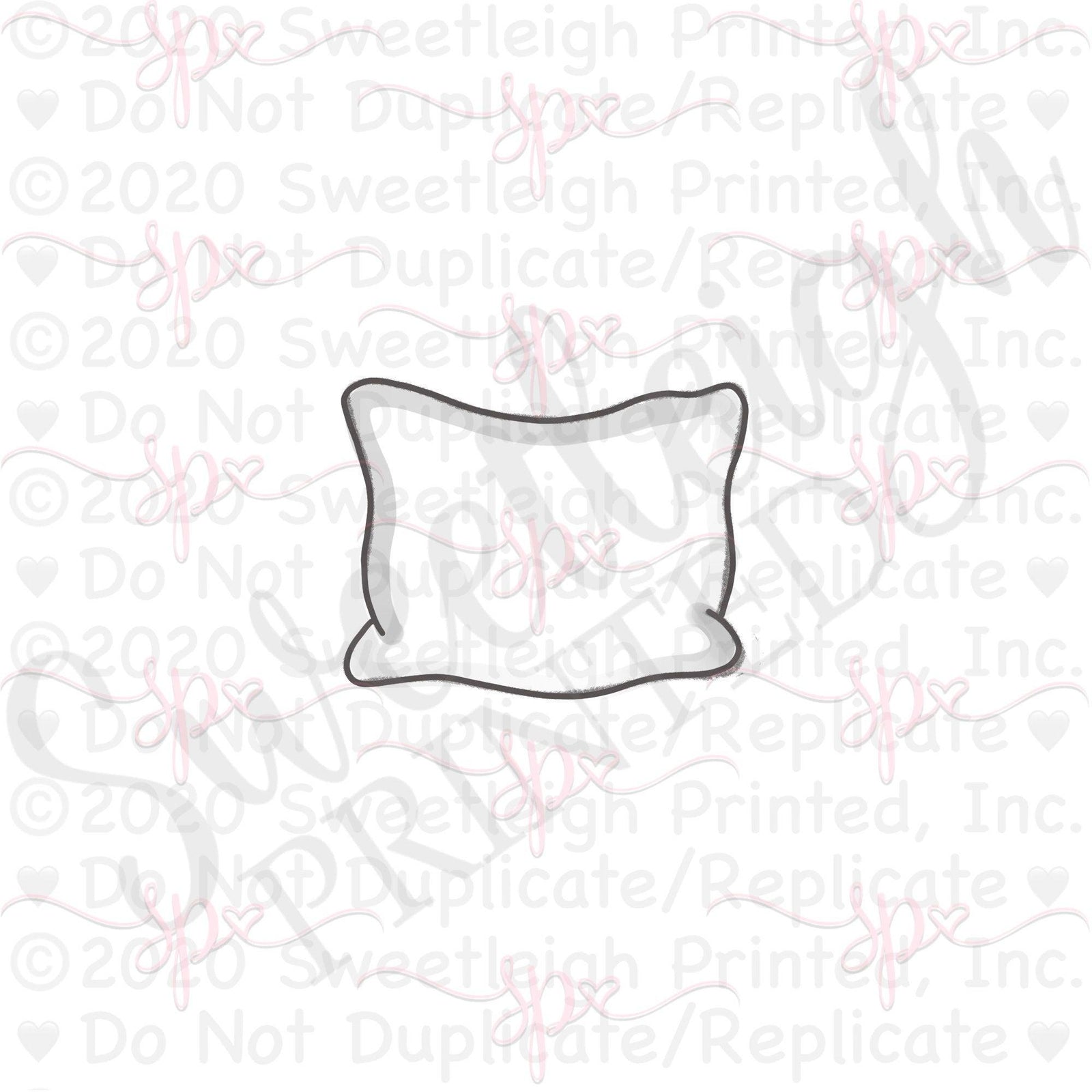 Pillow Cookie Cutter - Sweetleigh 