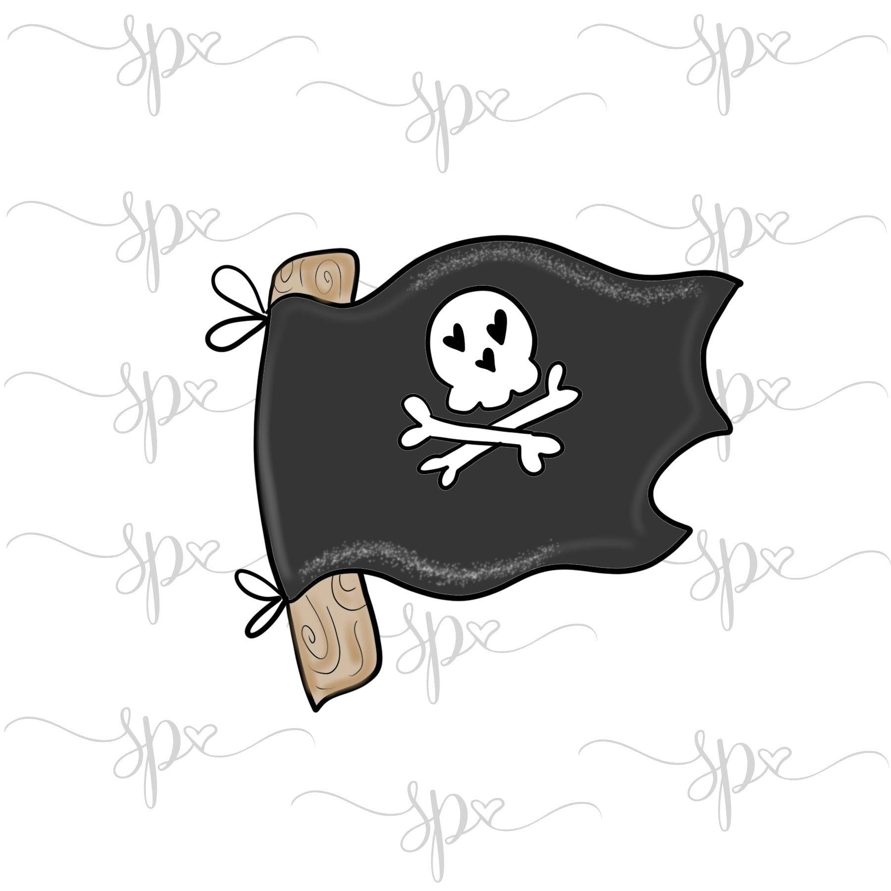 Pirate Flag Cookie Cutter - Sweetleigh 