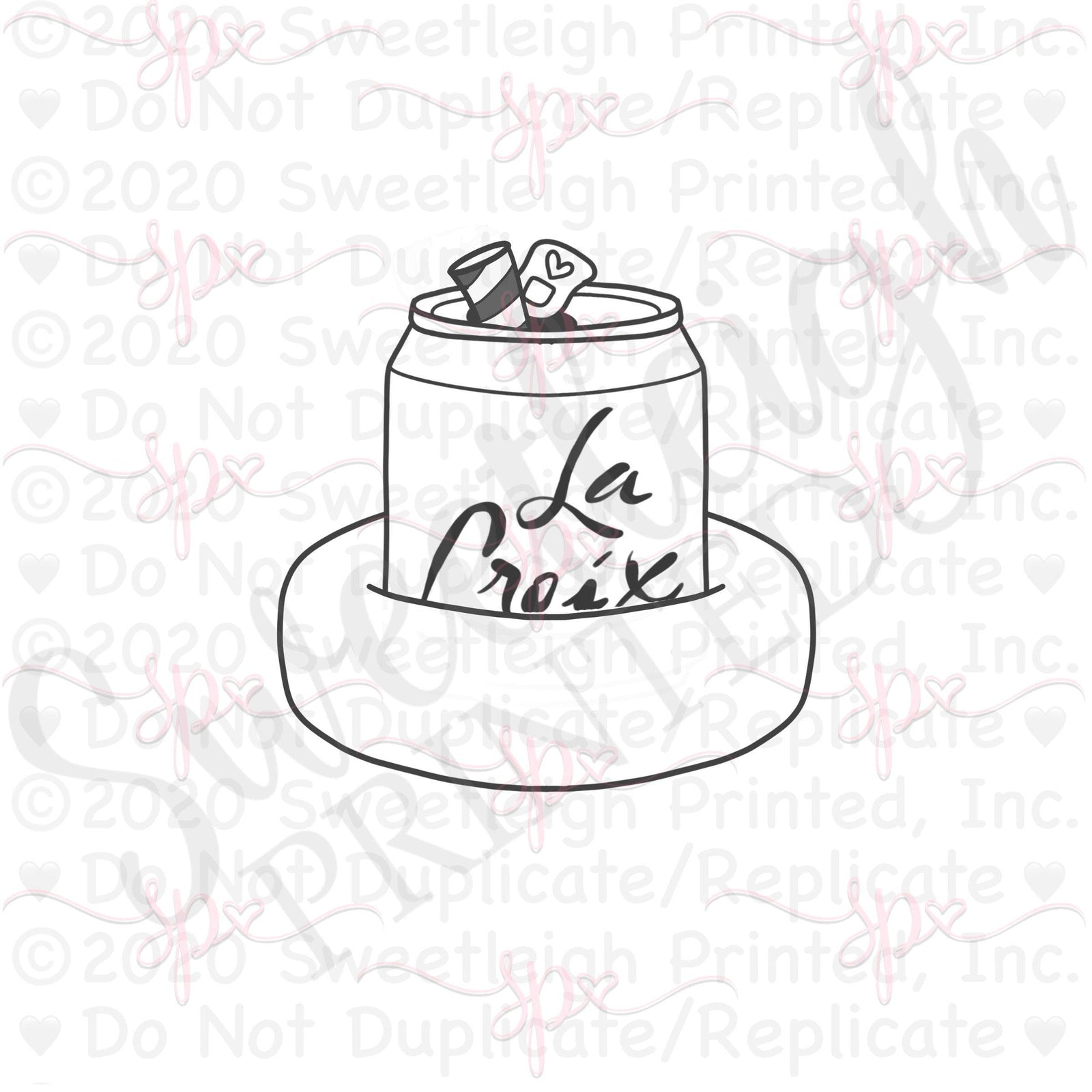 Pool Float with Can and Straw - Sweetleigh 