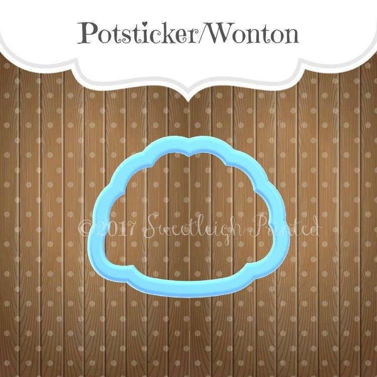 Pot Sticker Cookie Cutter - Sweetleigh 