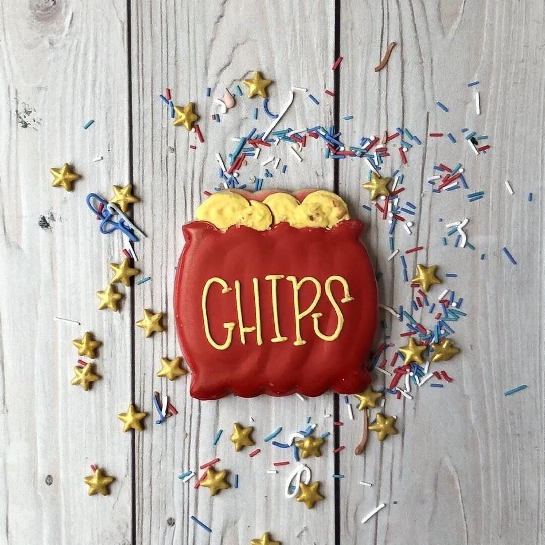 Potato Chip Bag Cookie Cutter - Sweetleigh 