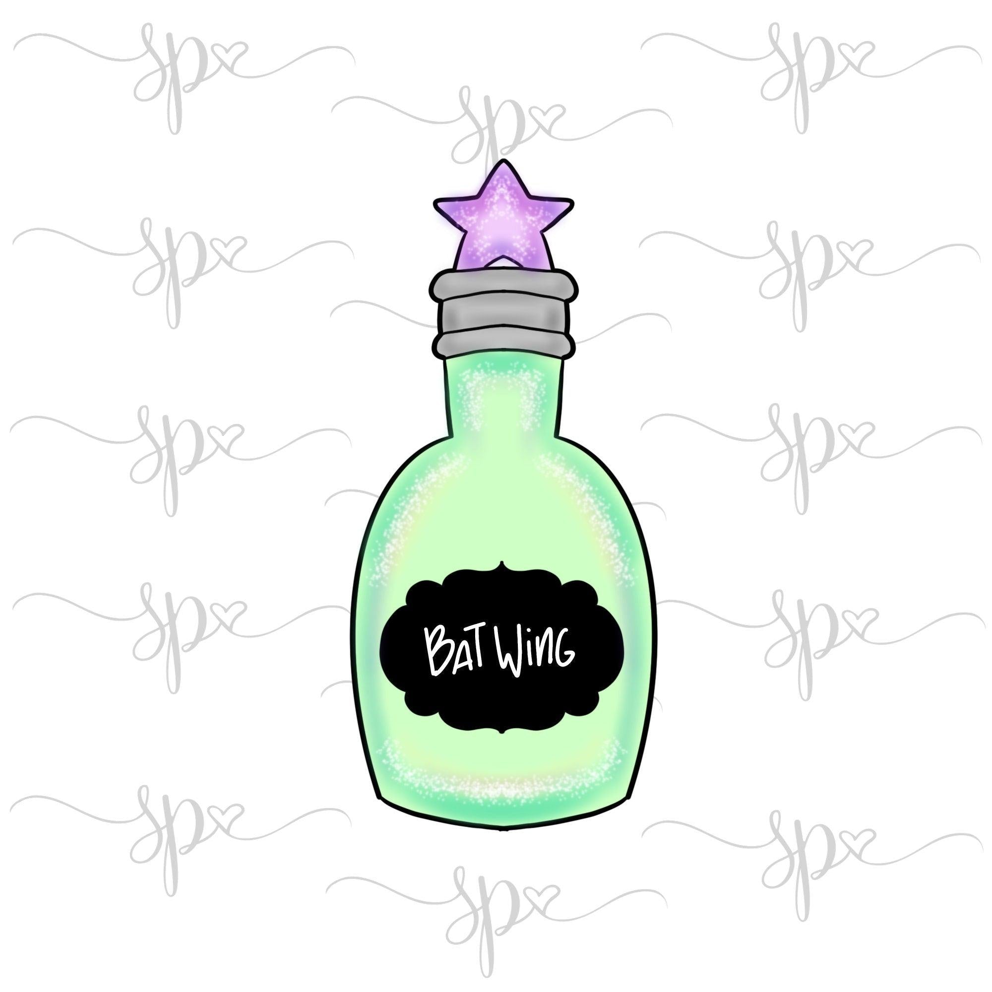 Potion Bottle with Star Cookie Cutter - Sweetleigh 