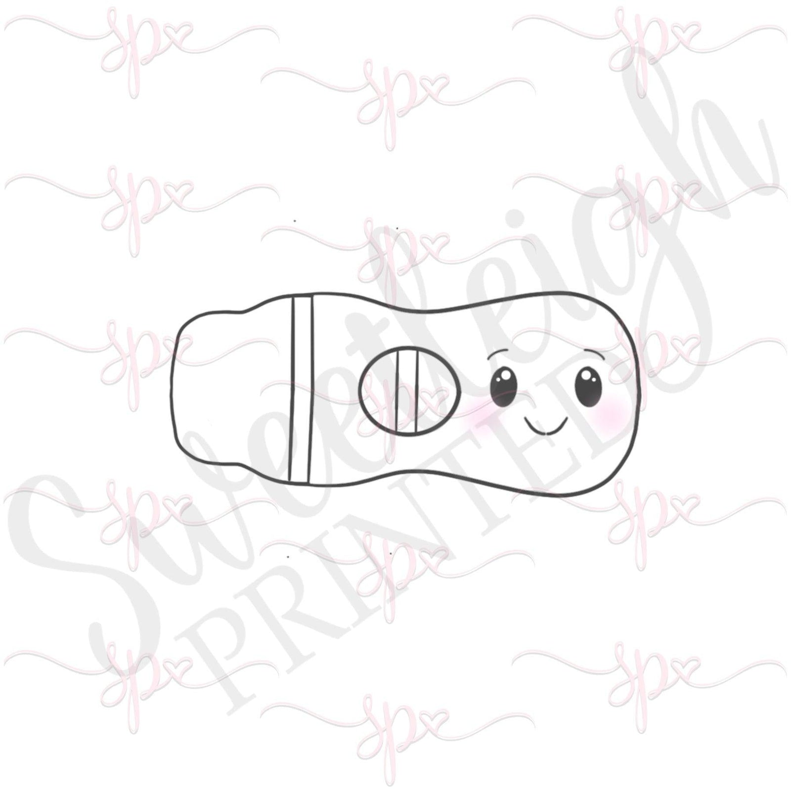 Pregnancy Test Cookie Cutter - Sweetleigh 