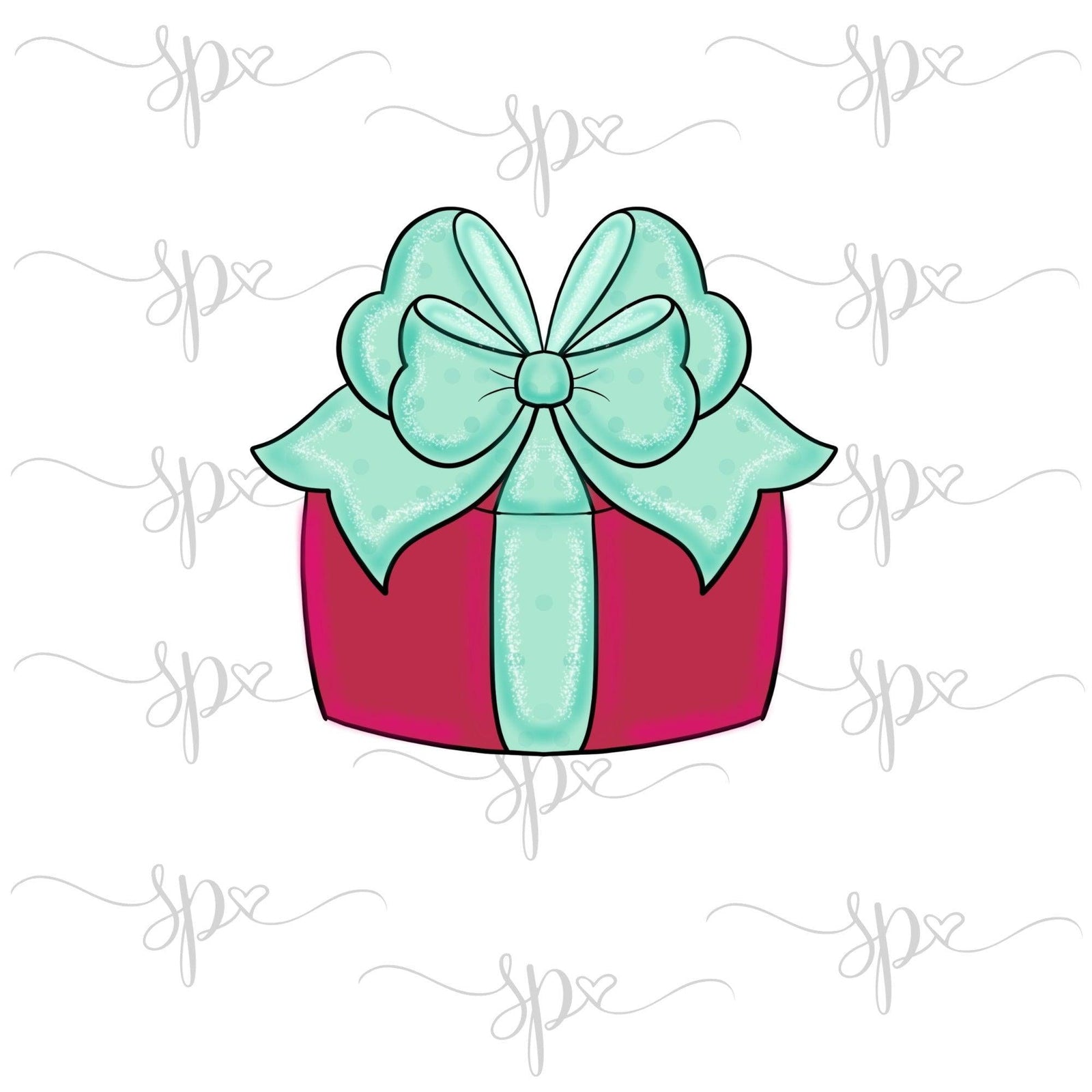 Present 1 Cookie Cutter - Sweetleigh 