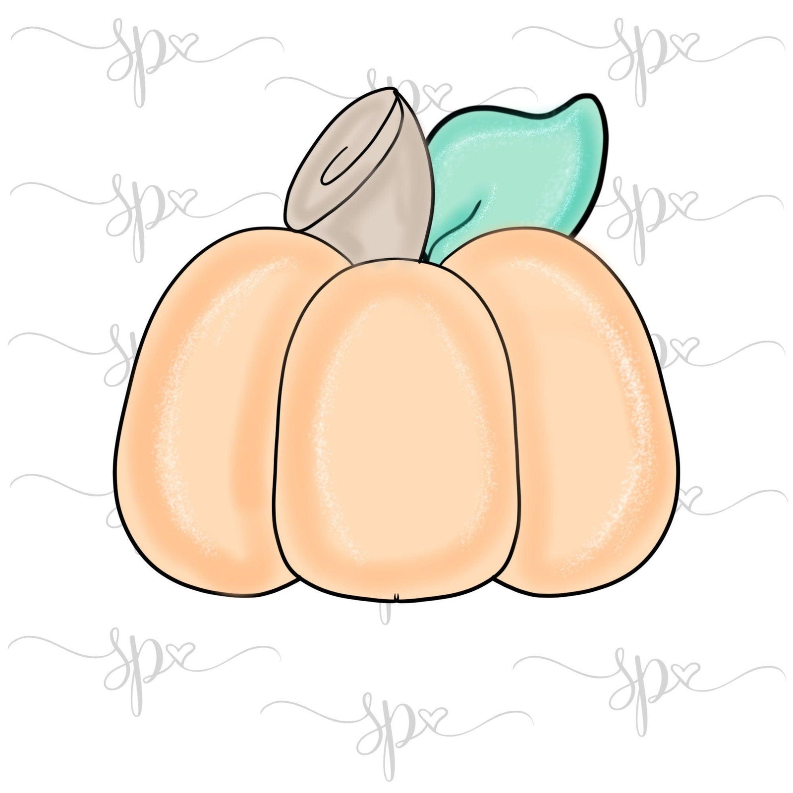 Pumpkin 2016 Cookie Cutter - Sweetleigh 