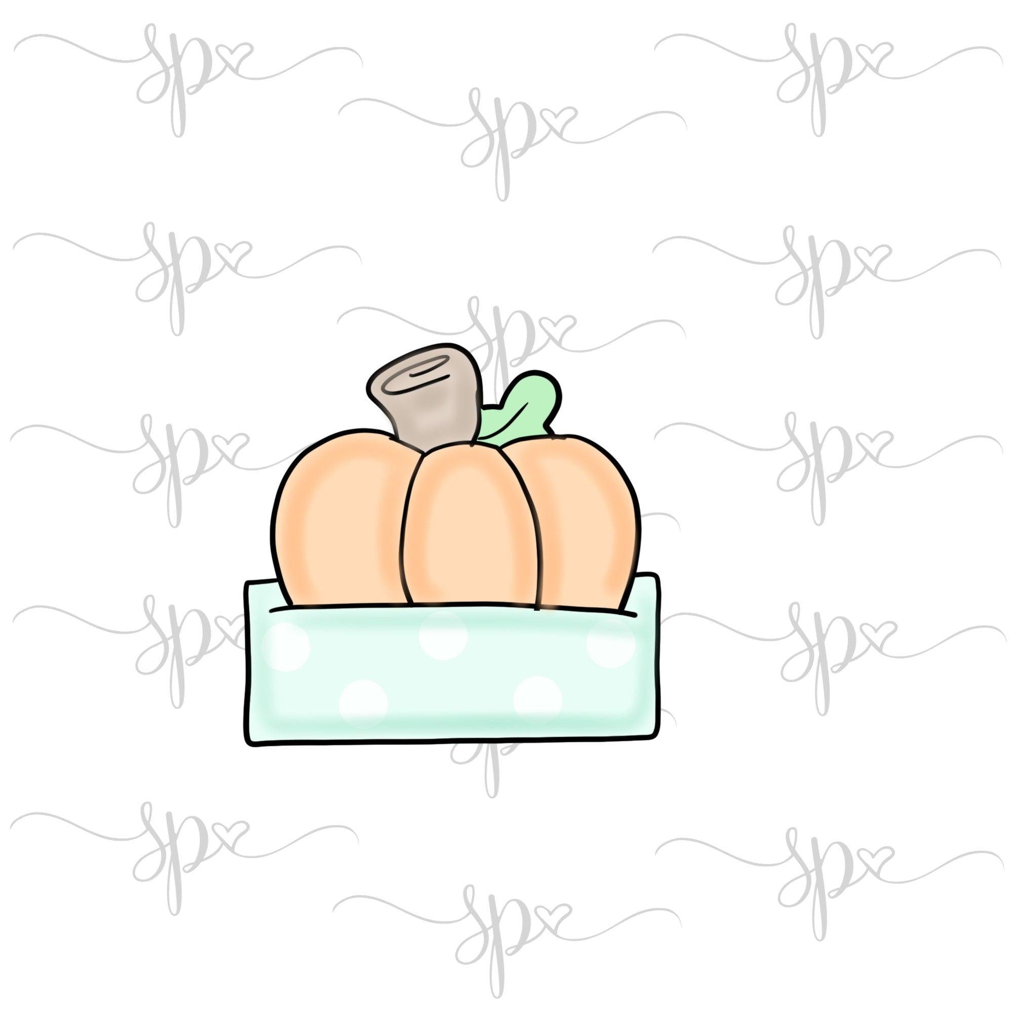 Pumpkin Plaque Cookie Cutter - Sweetleigh 