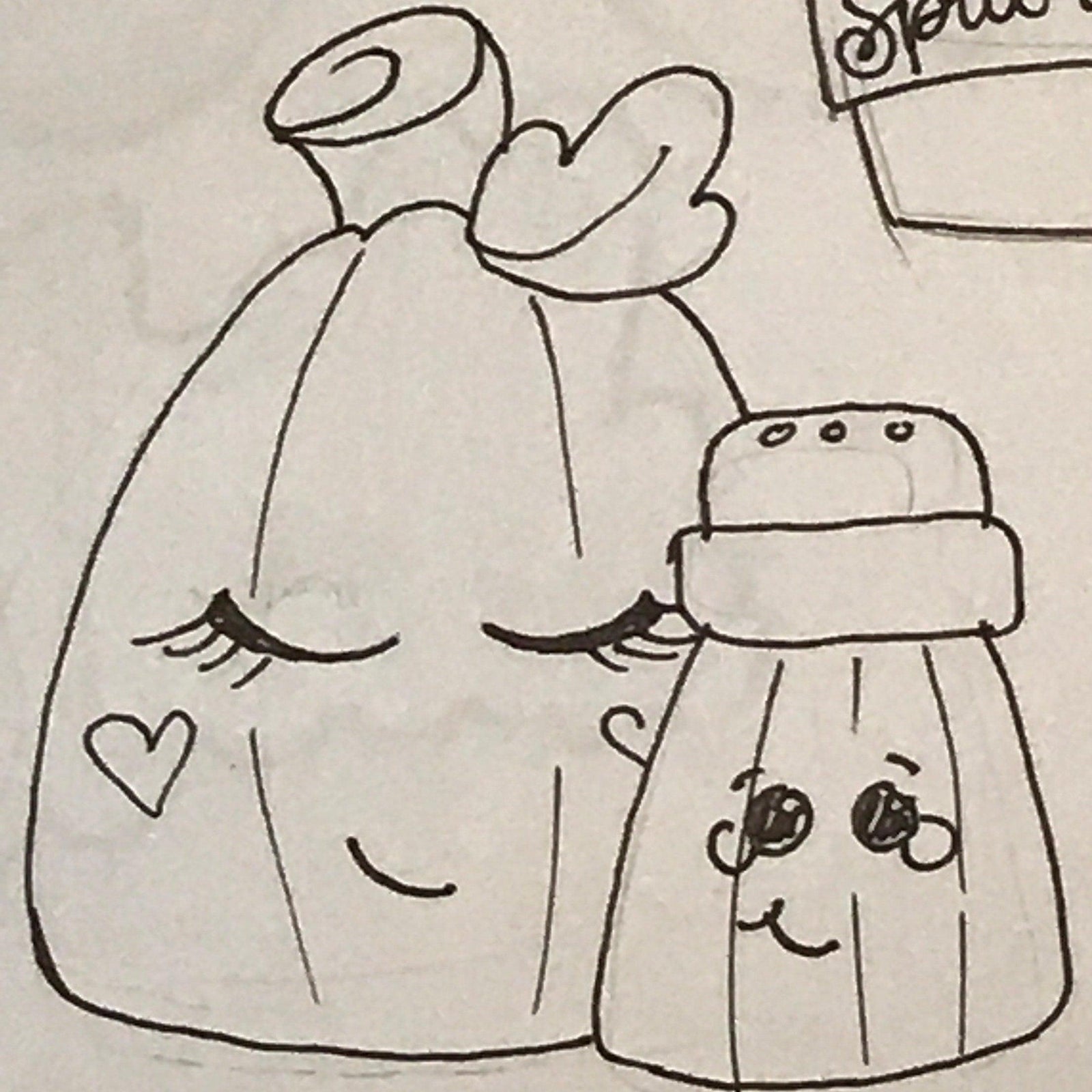 Pumpkin Spice Couple Cookie Cutter - Sweetleigh 