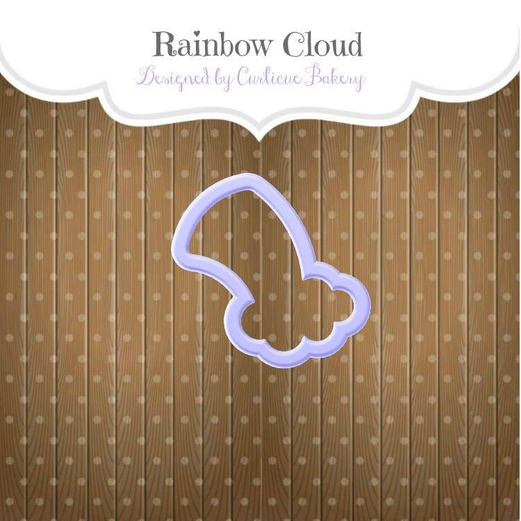 Rainbow Cloud Cookie Cutter - Sweetleigh 