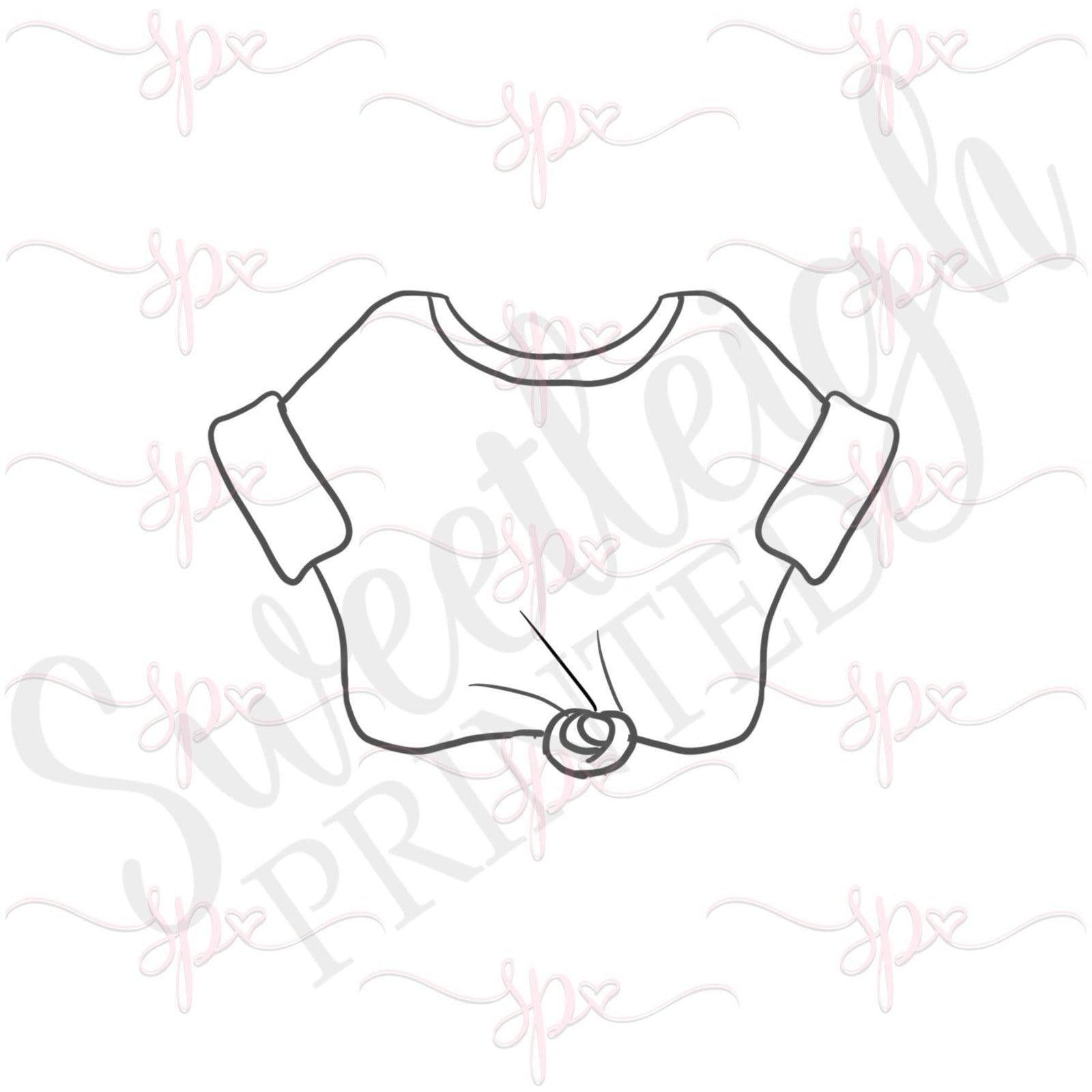 Retro T-Shirt Cookie Cutter - Sweetleigh 