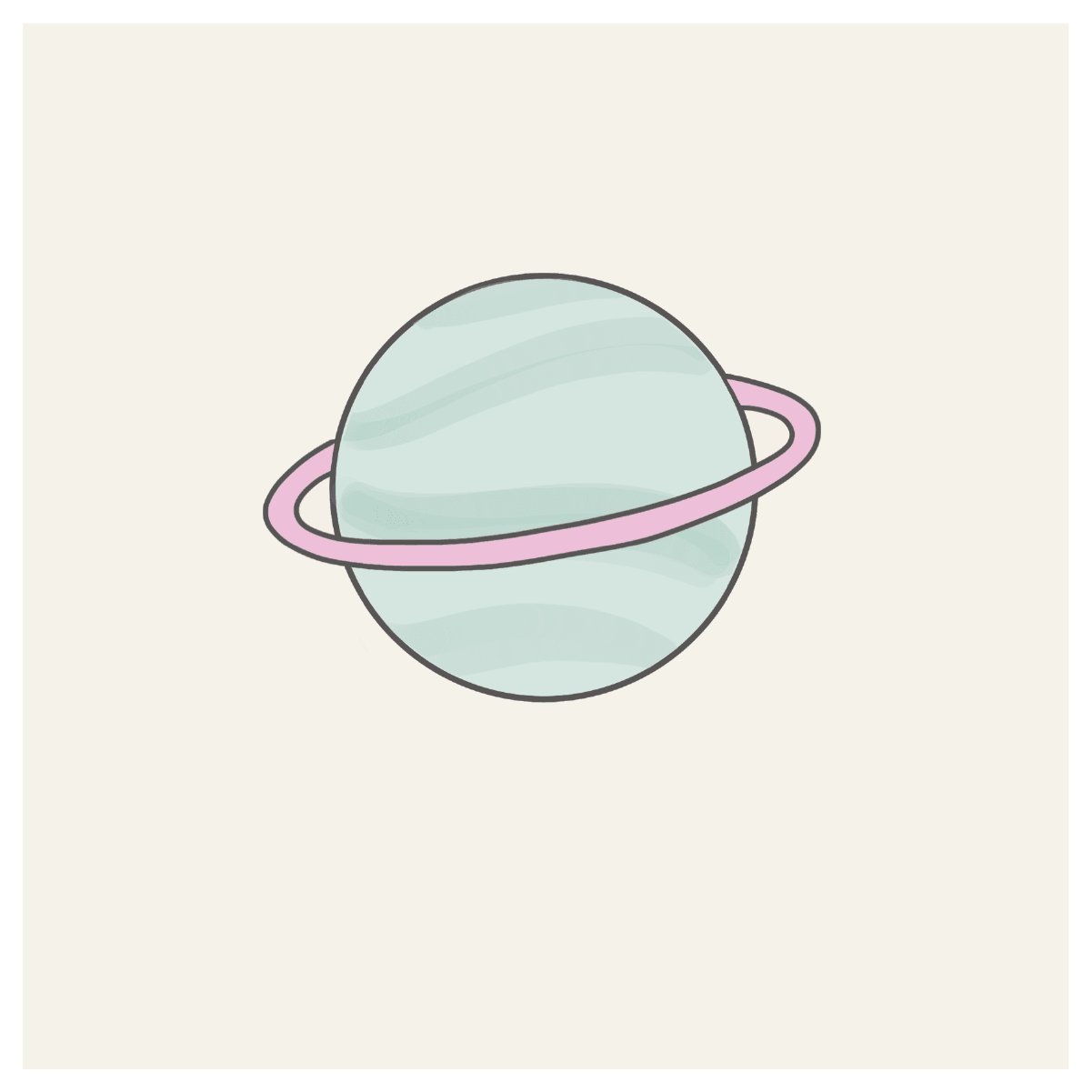 Ring Planet Cookie Cutter - Sweetleigh 