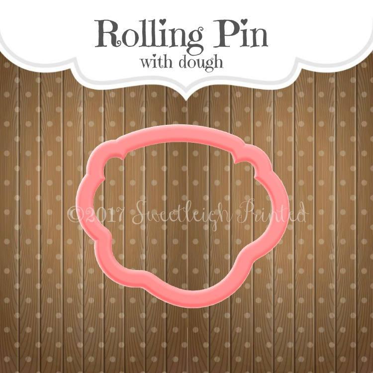 Rolling Pin with Dough Cookie Cutter - Sweetleigh 