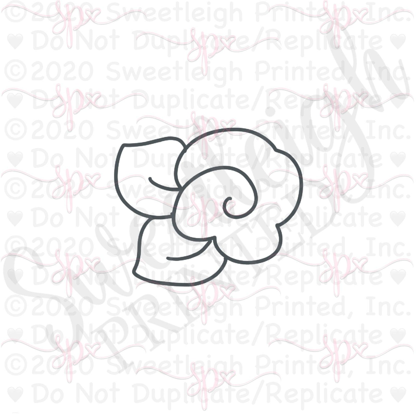 Rosette 2020 Cookie Cutter - Sweetleigh 