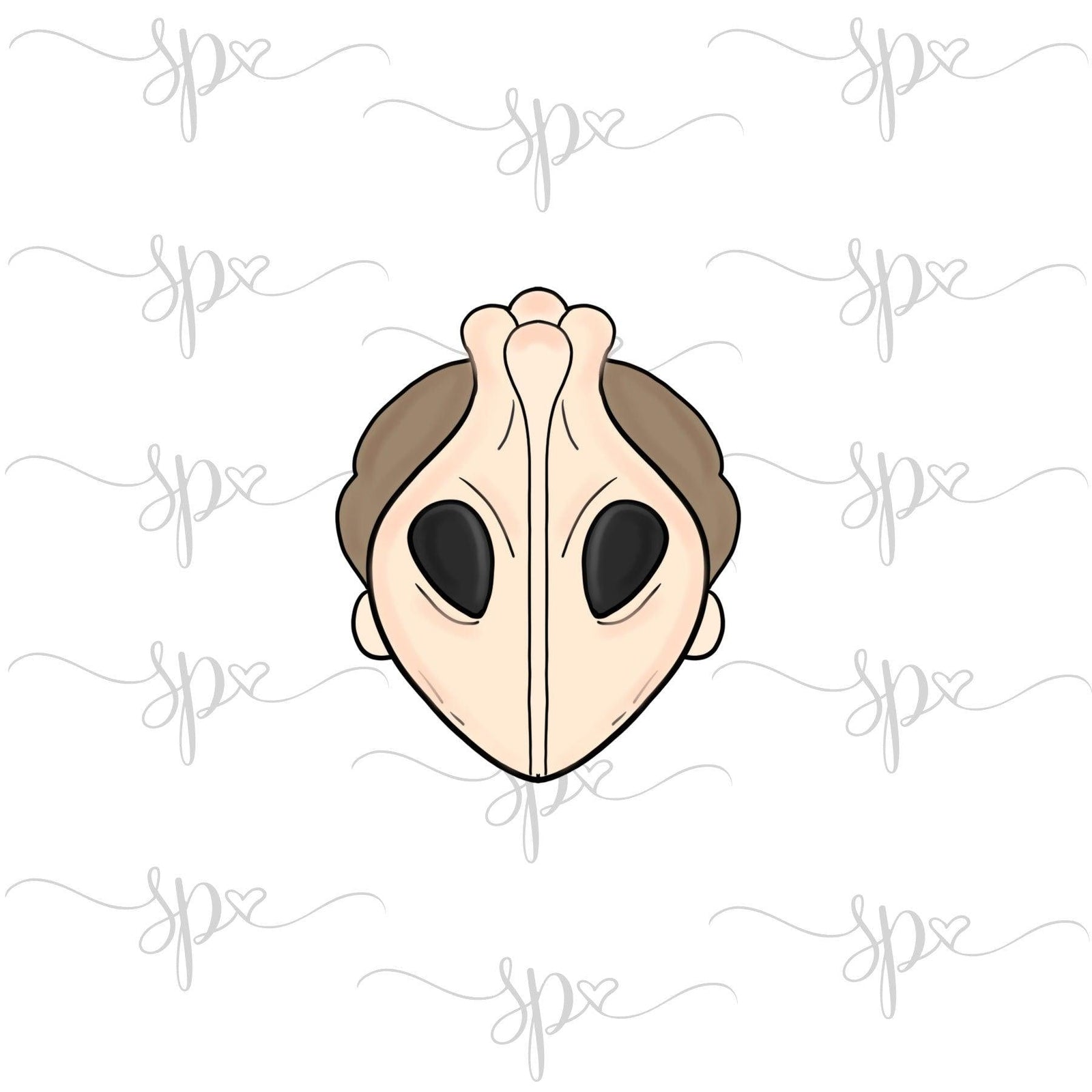 SA Face Cookie Cutter - Sweetleigh 