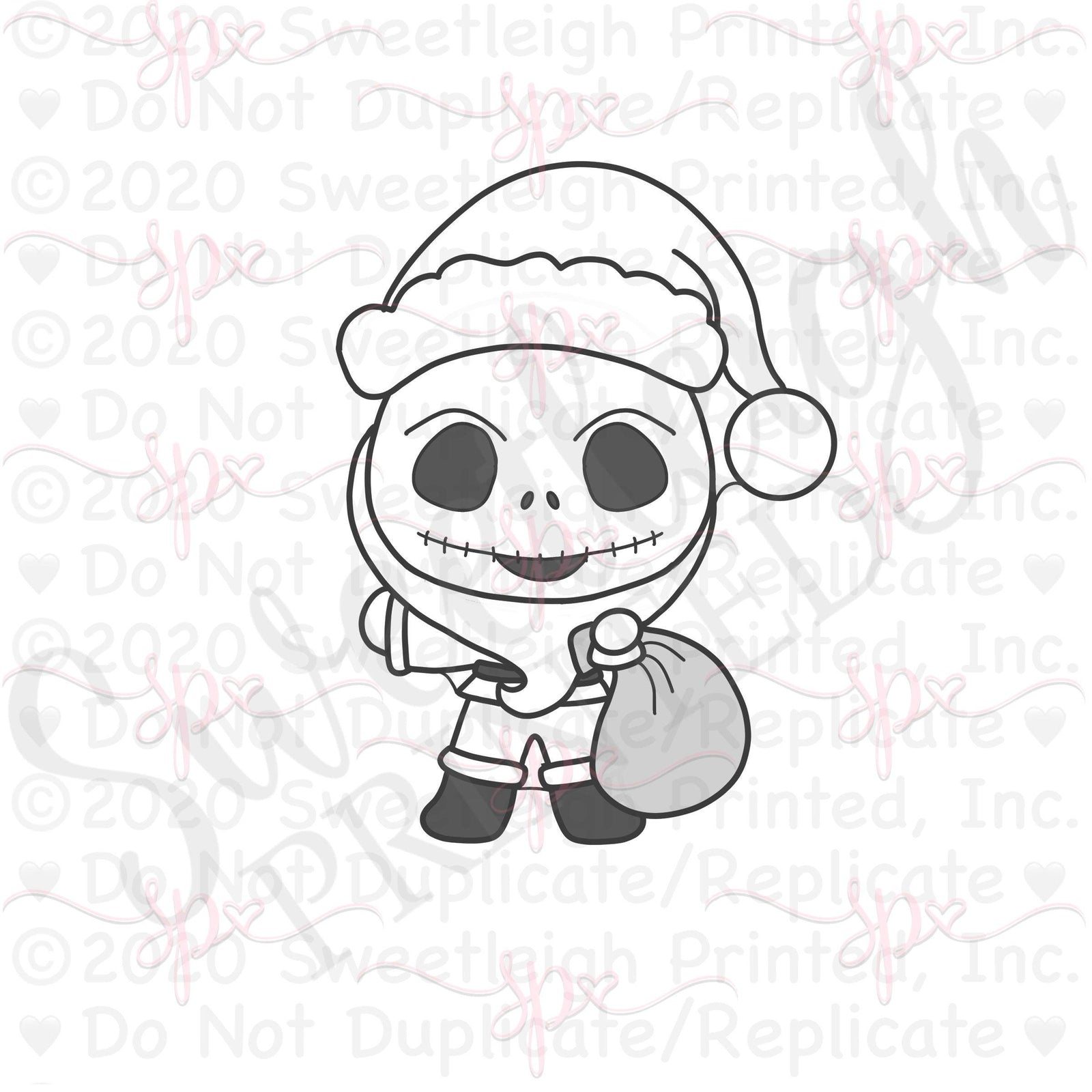 Sandy Claws Cookie Cutter - Sweetleigh 