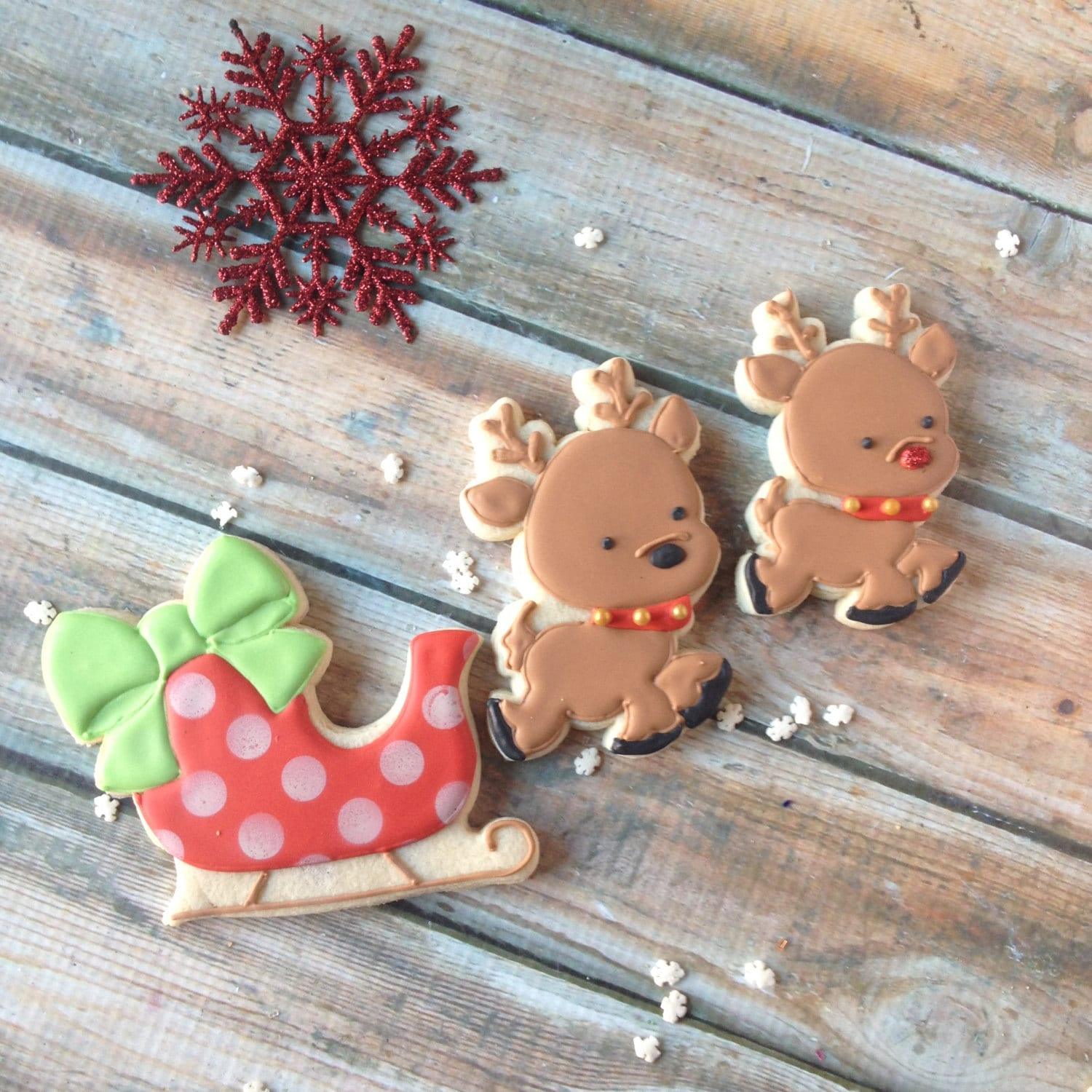 Santa's Sleigh Cookie Cutter Set - Sweetleigh 