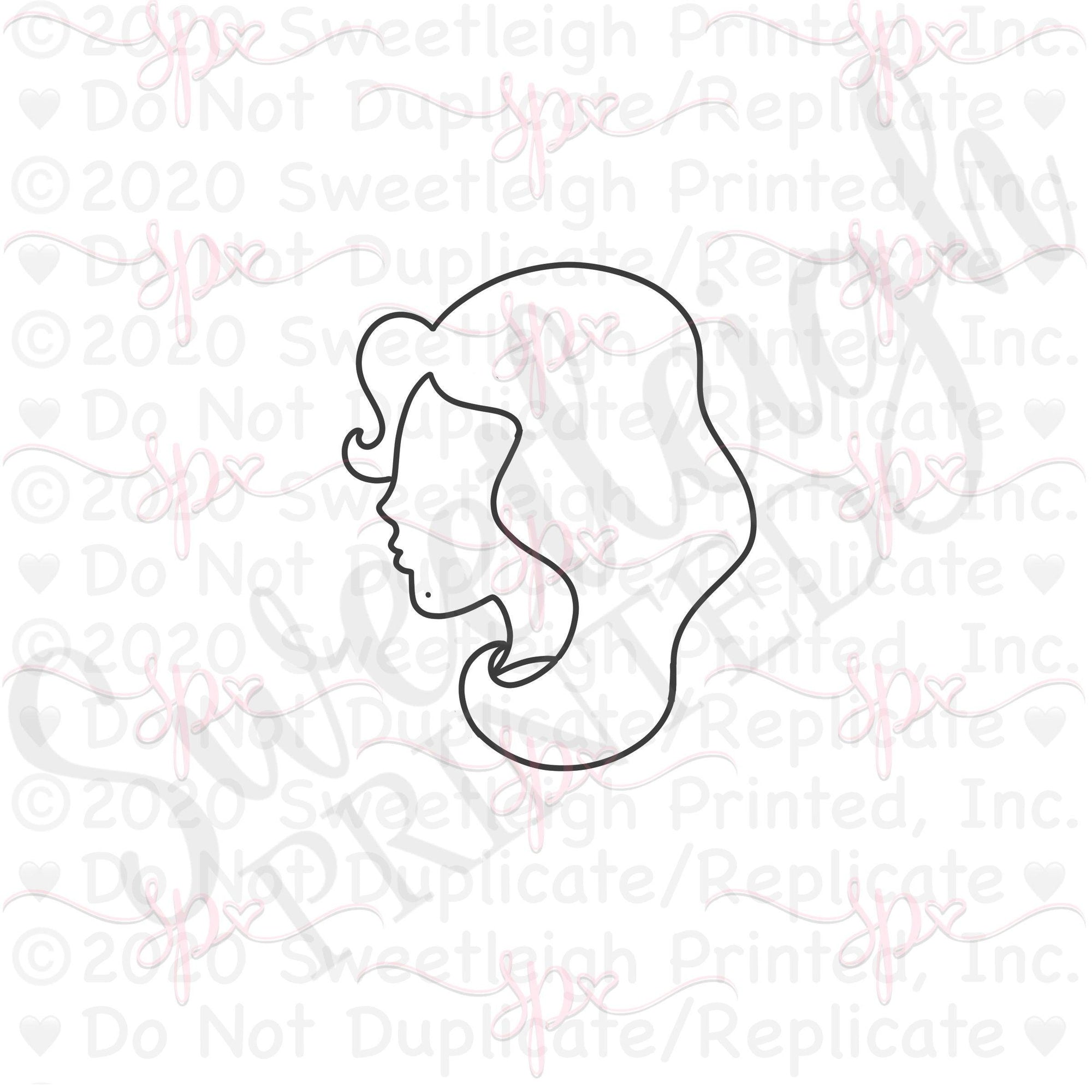 Sarah Silhouette Cookie Cutter - Sweetleigh 