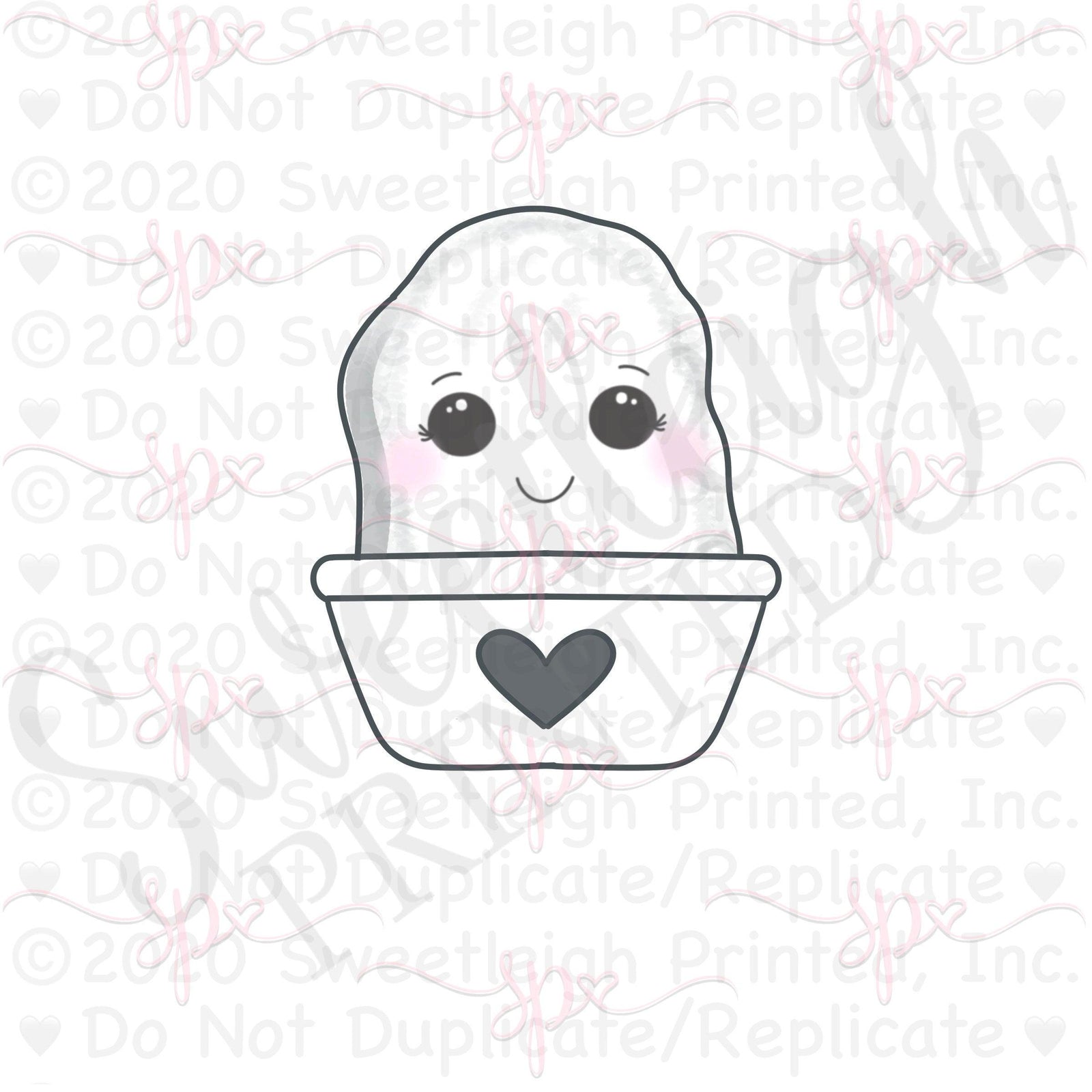 Saucy Chicken Nugget Cookie Cutter - Sweetleigh 