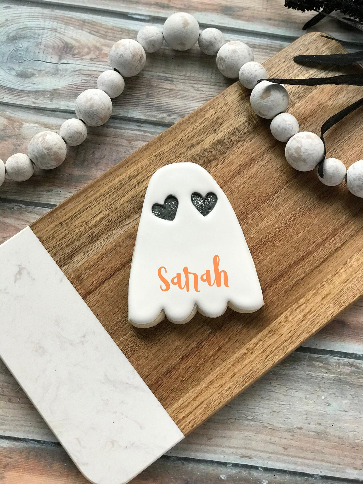 Scallop Ghost Cookie Cutter - Sweetleigh 