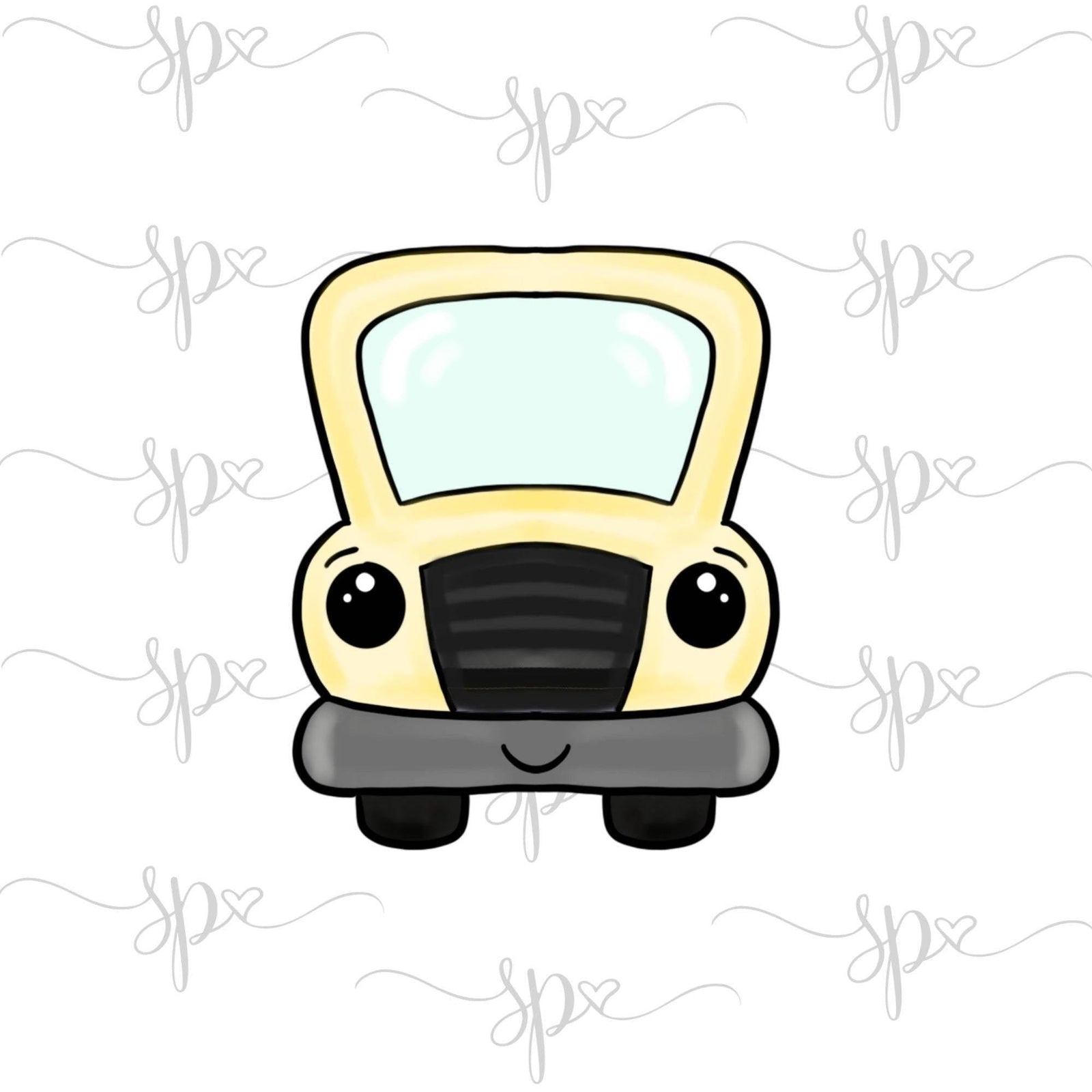 School Bus Cookie Cutter - Sweetleigh 