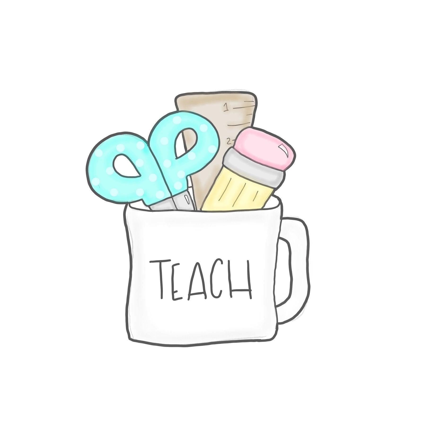 School Mug Cookie Cutter - Sweetleigh 