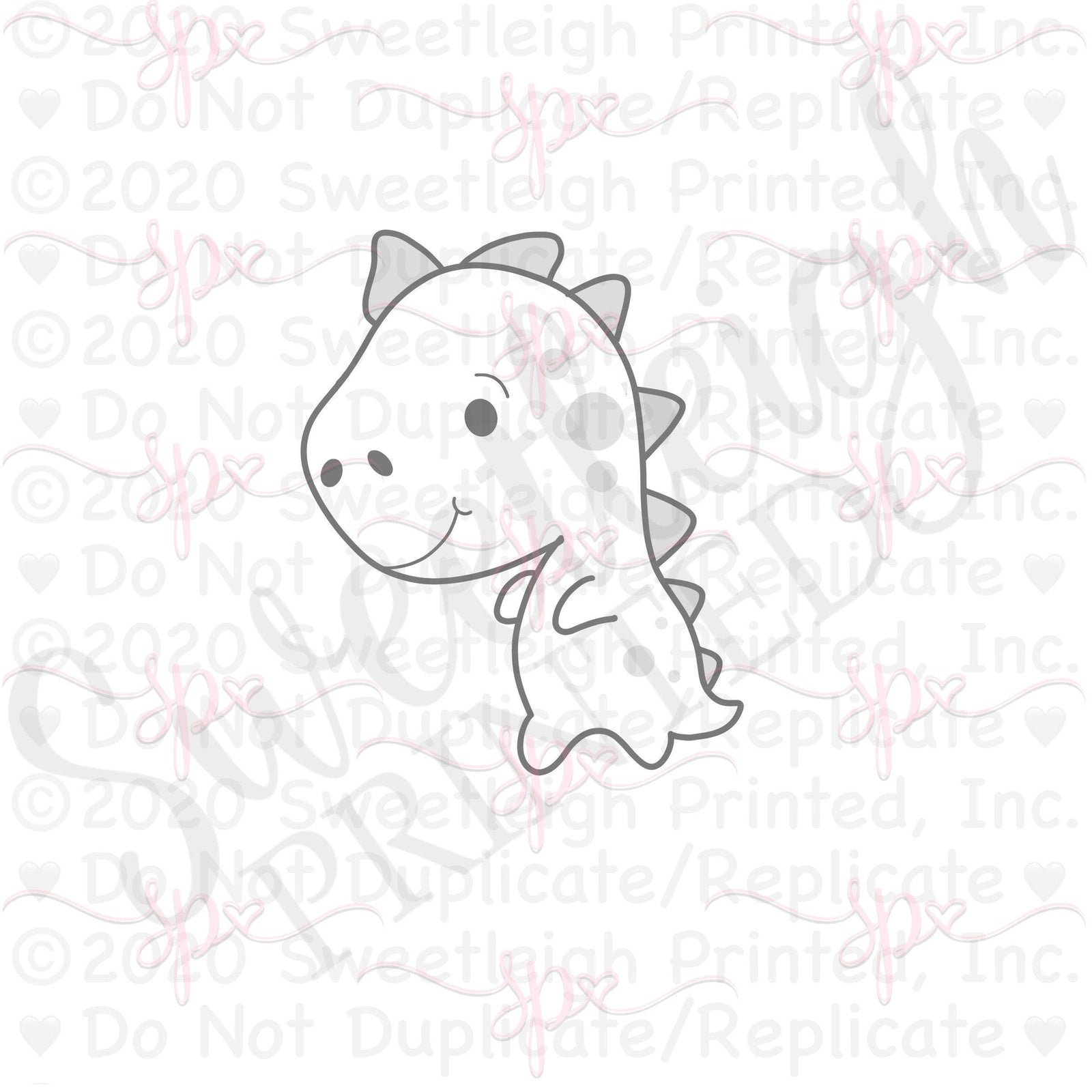 She-Rex Cookie Cutter - Sweetleigh 