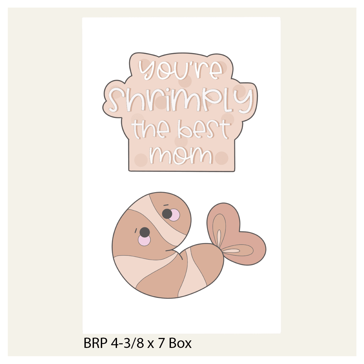 Shrimply the Best 2 Piece Cookie Cutter Set - Sweetleigh 