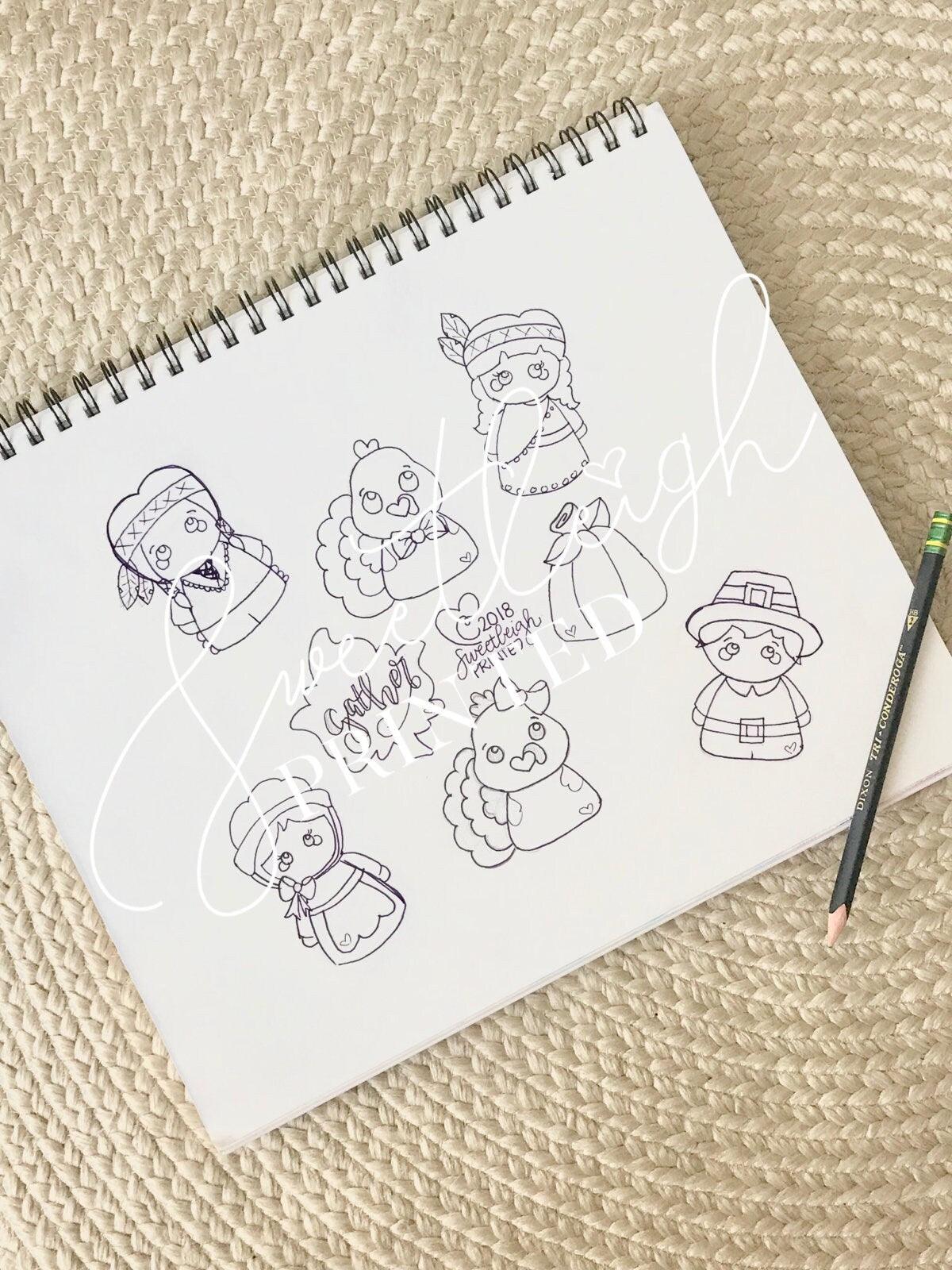 Side Turkey 2018 Cookie Cutter - Sweetleigh 