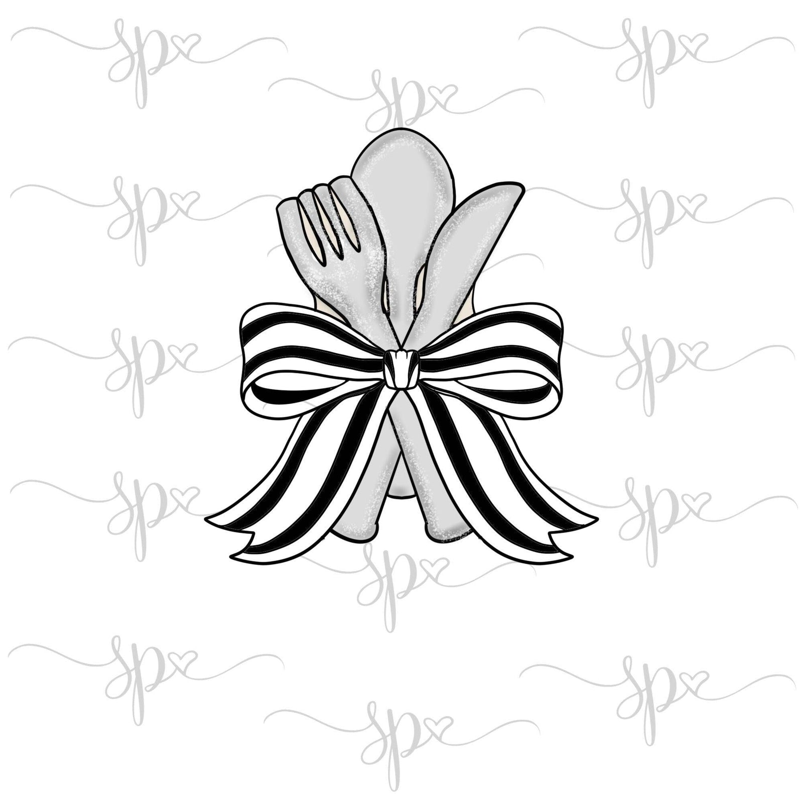 Silverware Cookie Cutter - Sweetleigh 