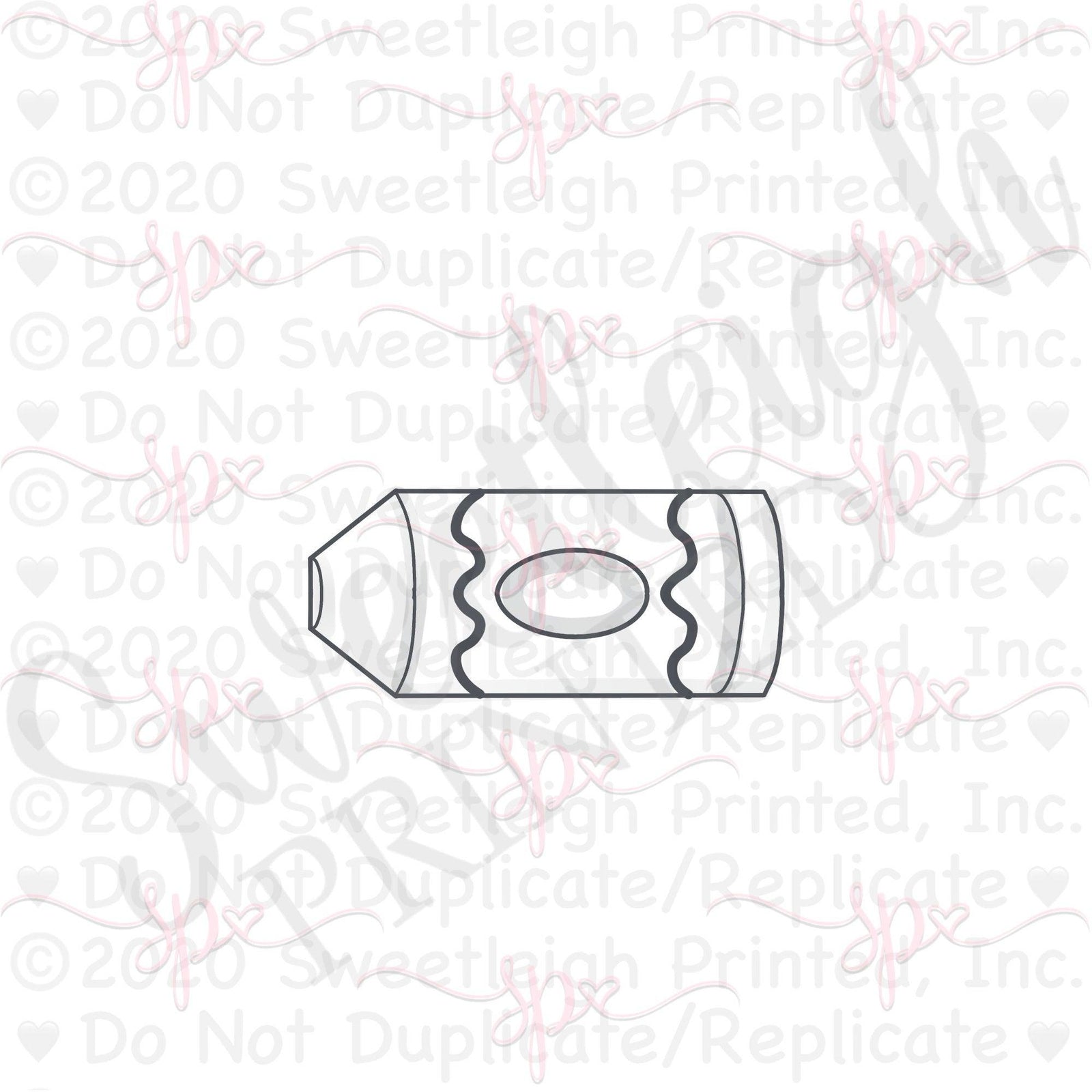 Simple Crayon Cookie Cutter - Sweetleigh 