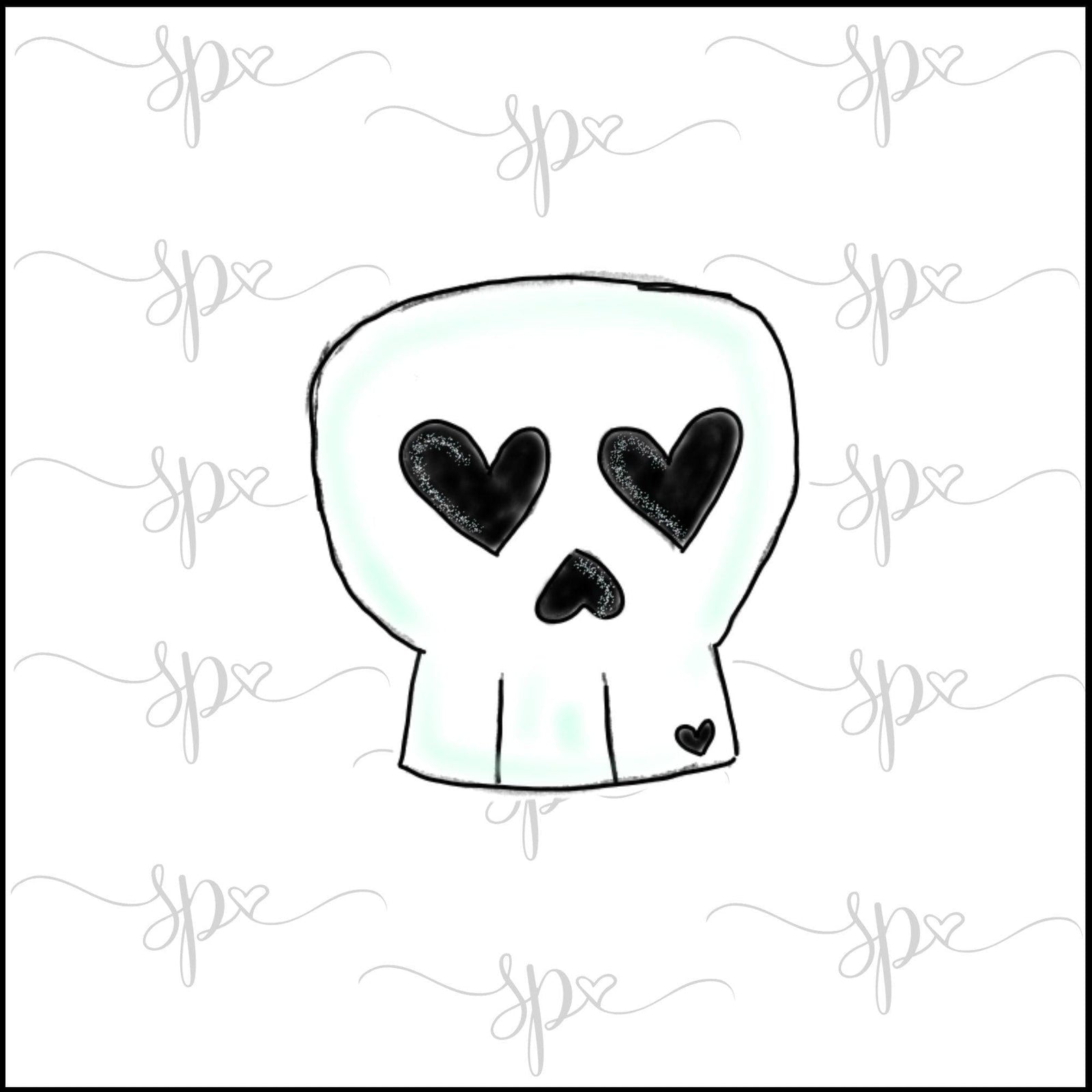 Skull 2018 Cookie Cutter - Sweetleigh 