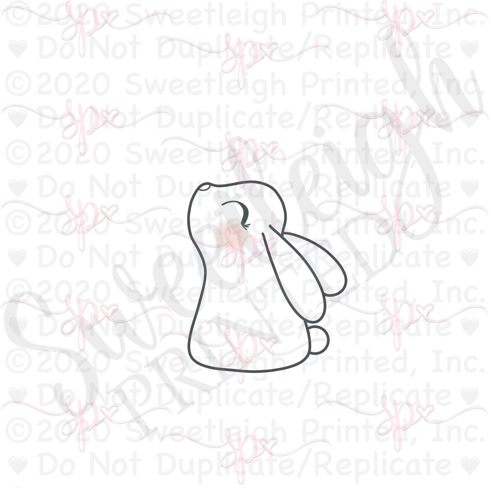 Skywards Bunny Cookie Cutter - Sweetleigh 