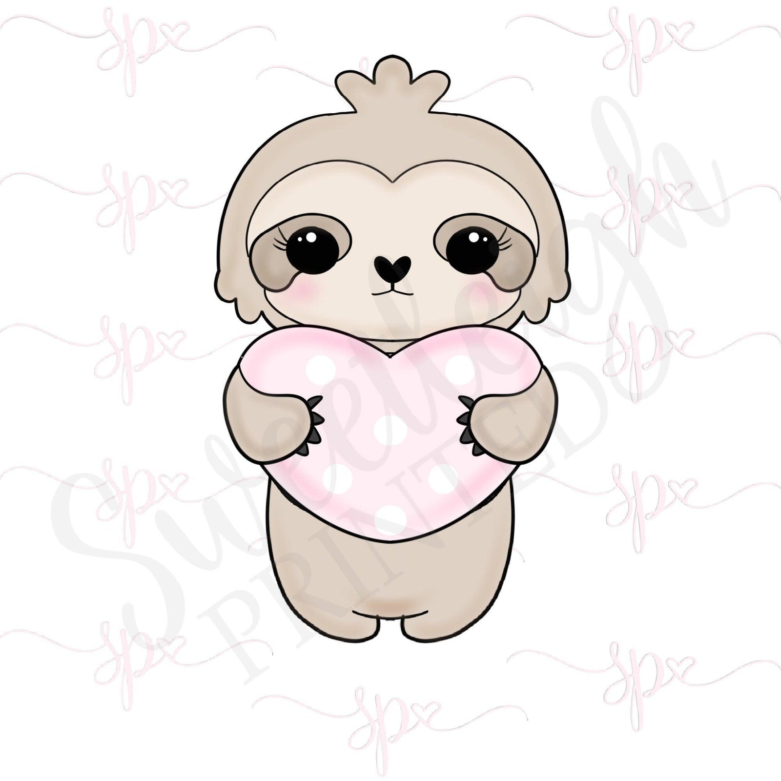 Sloth 3 Piece Set Cookie Cutters - Sweetleigh 