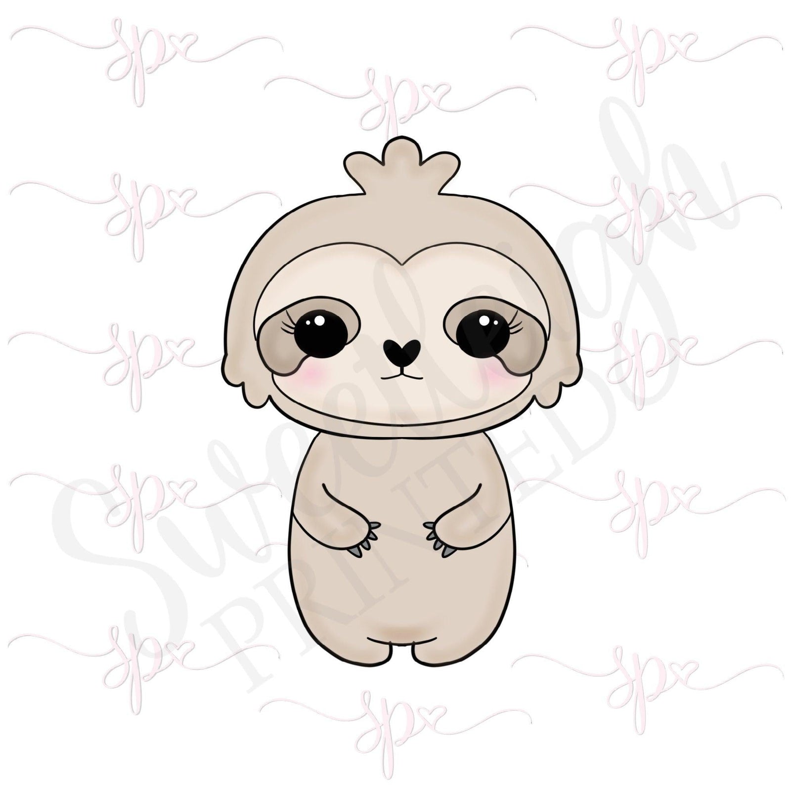 Sloth Cookie Cutter - Sweetleigh 