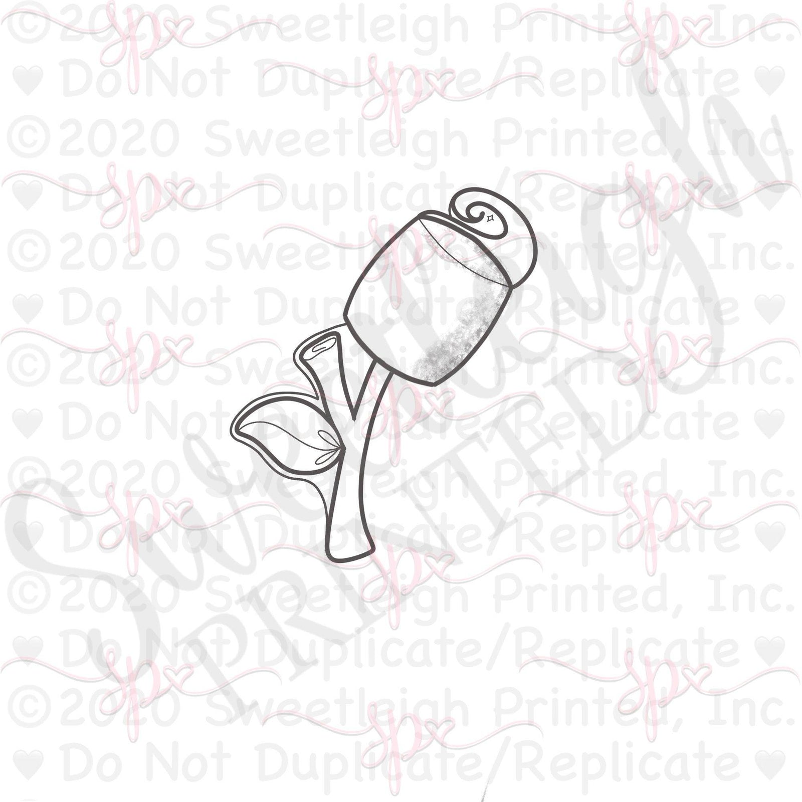 Smoky S'more Stick Cookie Cutter - Sweetleigh 