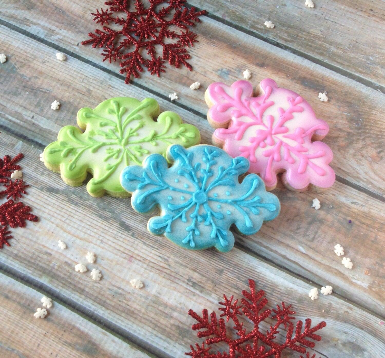 Snowflake Plaque Cookie Cutter - Sweetleigh 