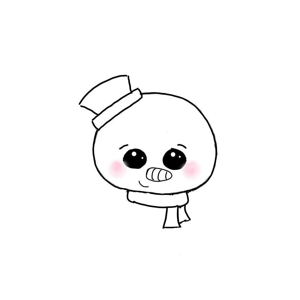 Snowman Face 2018 Cookie Cutter - Sweetleigh 