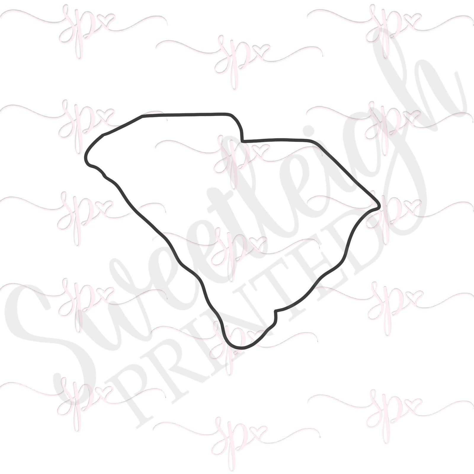 South Carolina Cookie Cutter - Sweetleigh 