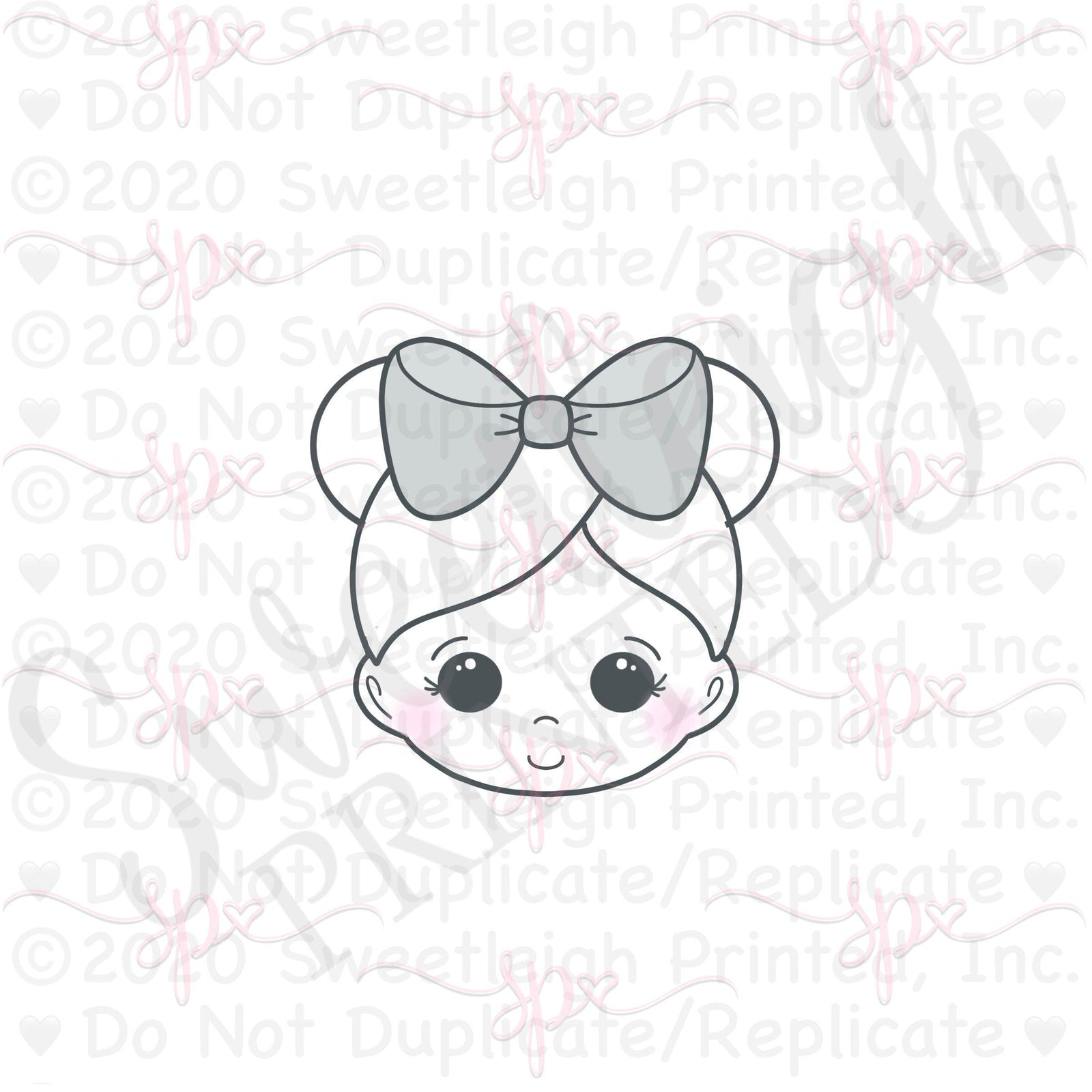 Spa Girl 2 Cookie Cutter - Sweetleigh 