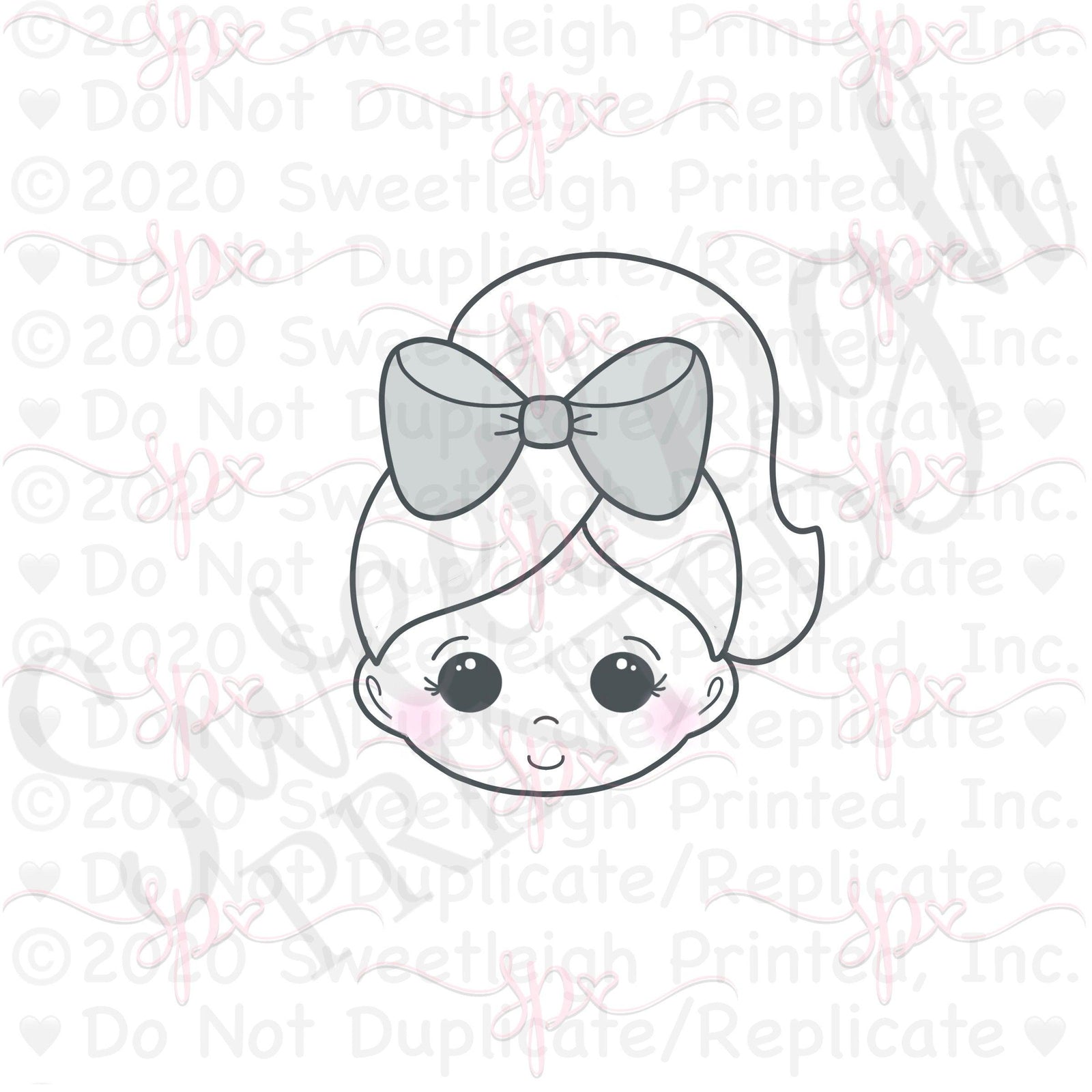 Spa Girl 3 Cookie Cutter - Sweetleigh 