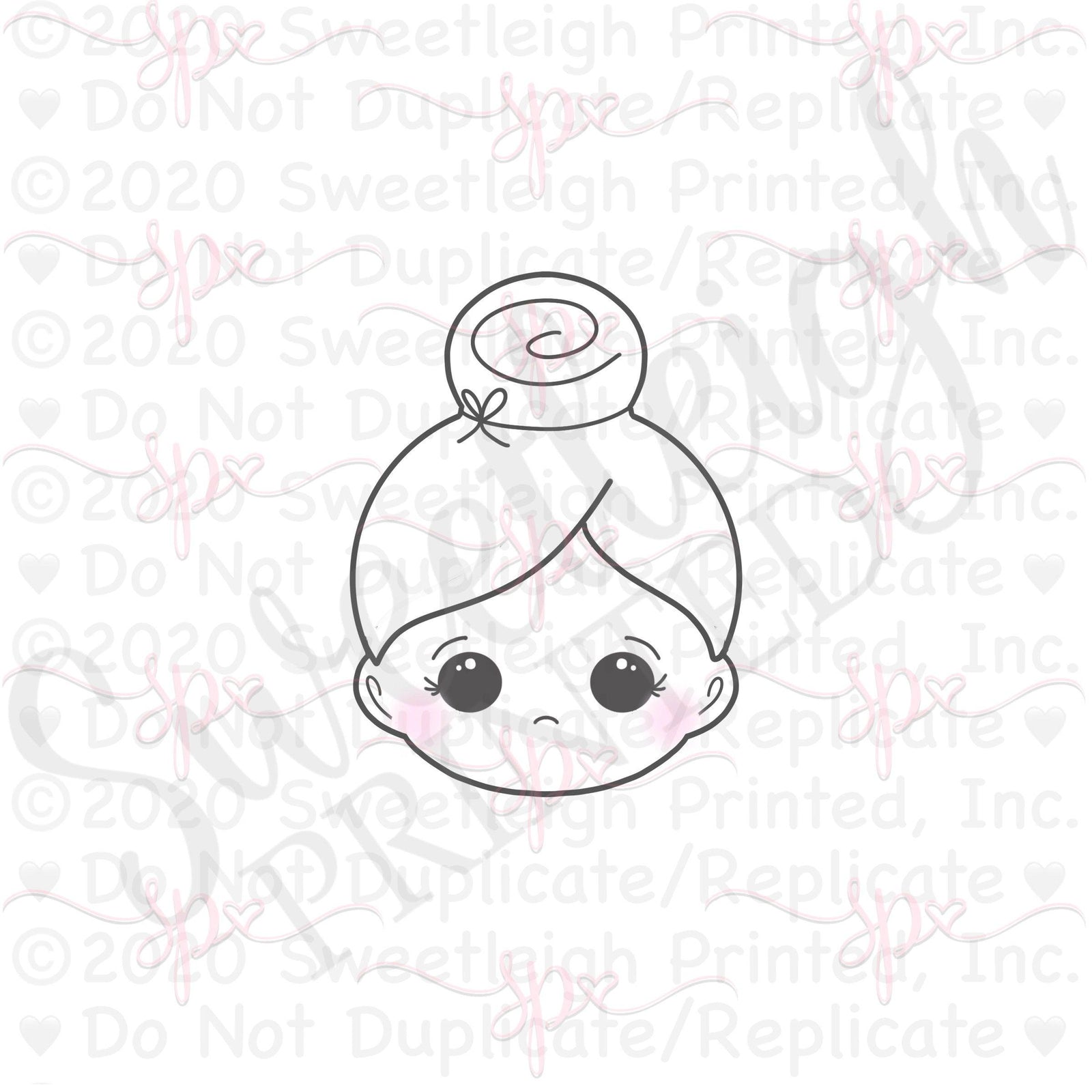 Spa Girl Cookie Cutter - Sweetleigh 