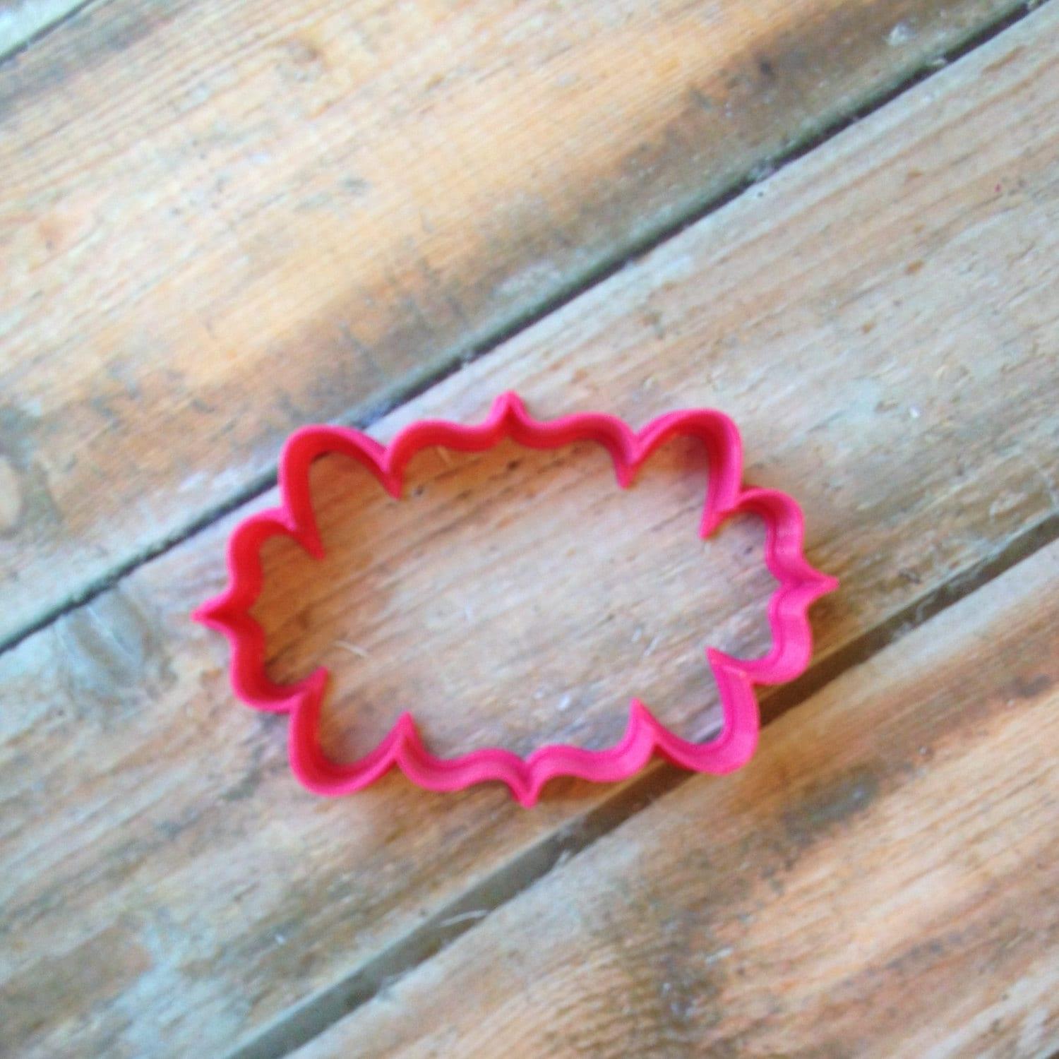 Sparkler Plaque Cookie Cutter - Sweetleigh 
